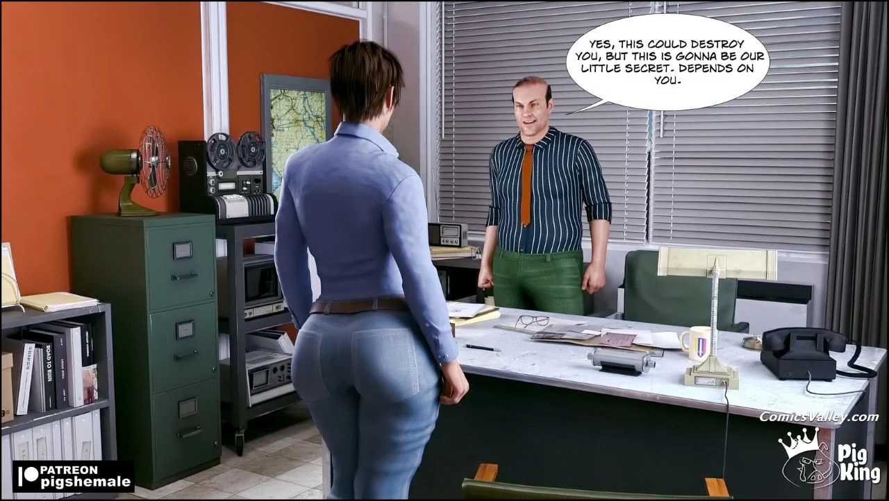 Top Secret – Lynda, Nadine [PigKing] 3 . Top Secret - LQ - Chapter 3 [PigKing] – page 19