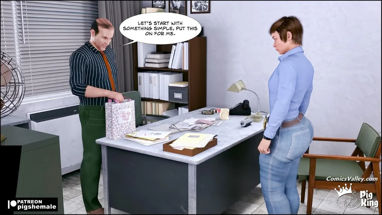 Top Secret – Lynda, Nadine [PigKing] 3 . Top Secret - LQ - Chapter 3 [PigKing] – page 22