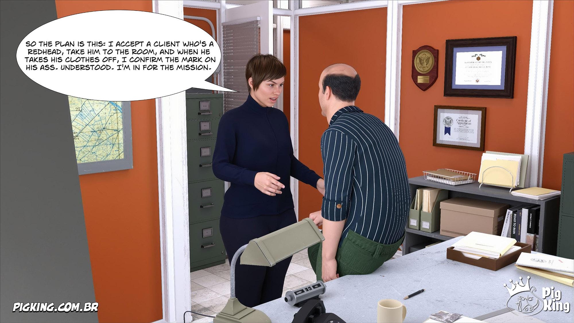 Top Secret – Lynda, Nadine [PigKing] 13 . Top Secret - Chapter 13 [PigKing] – page 12