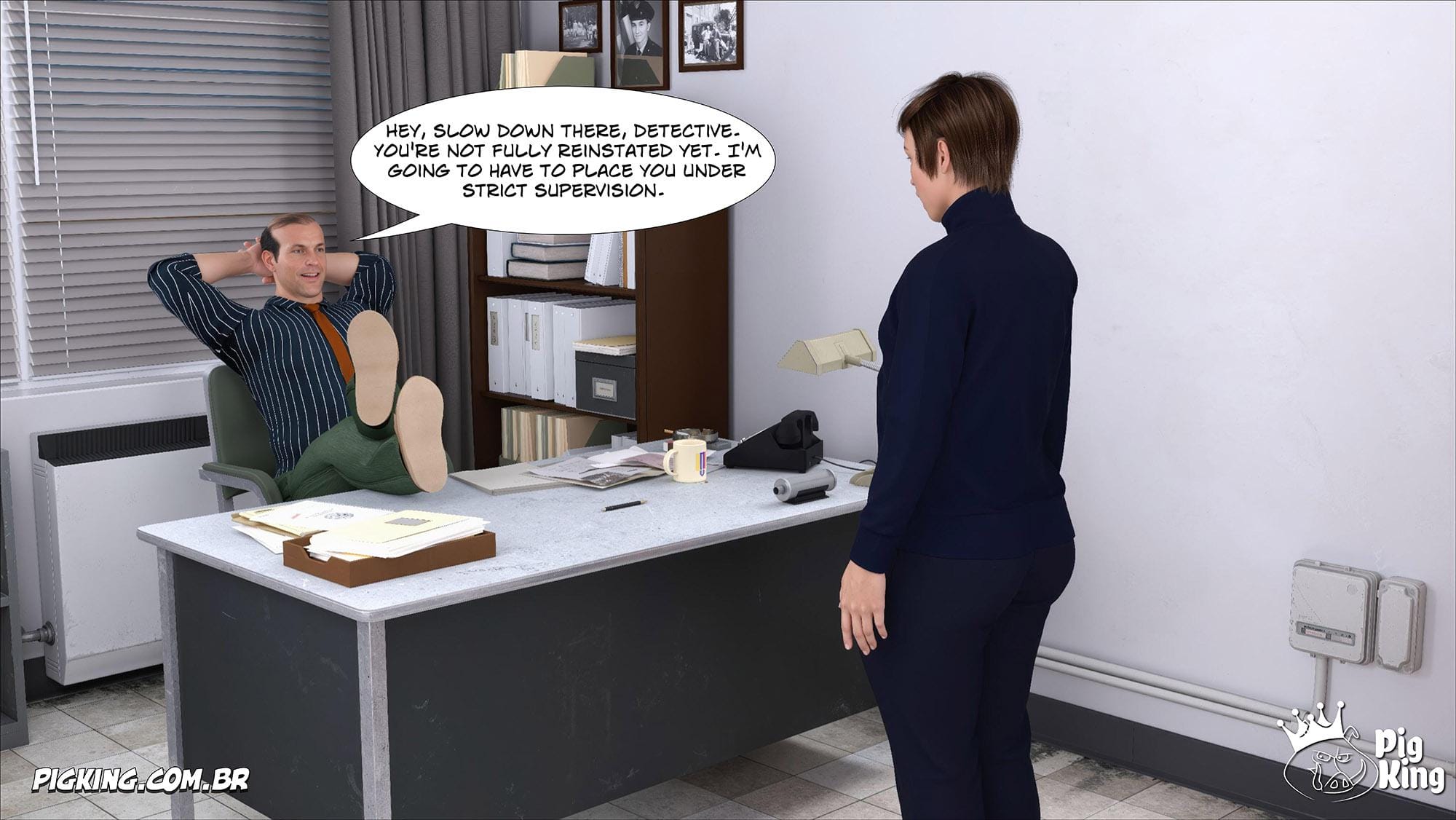 Top Secret – Lynda, Nadine [PigKing] 13 . Top Secret - Chapter 13 [PigKing] – page 4