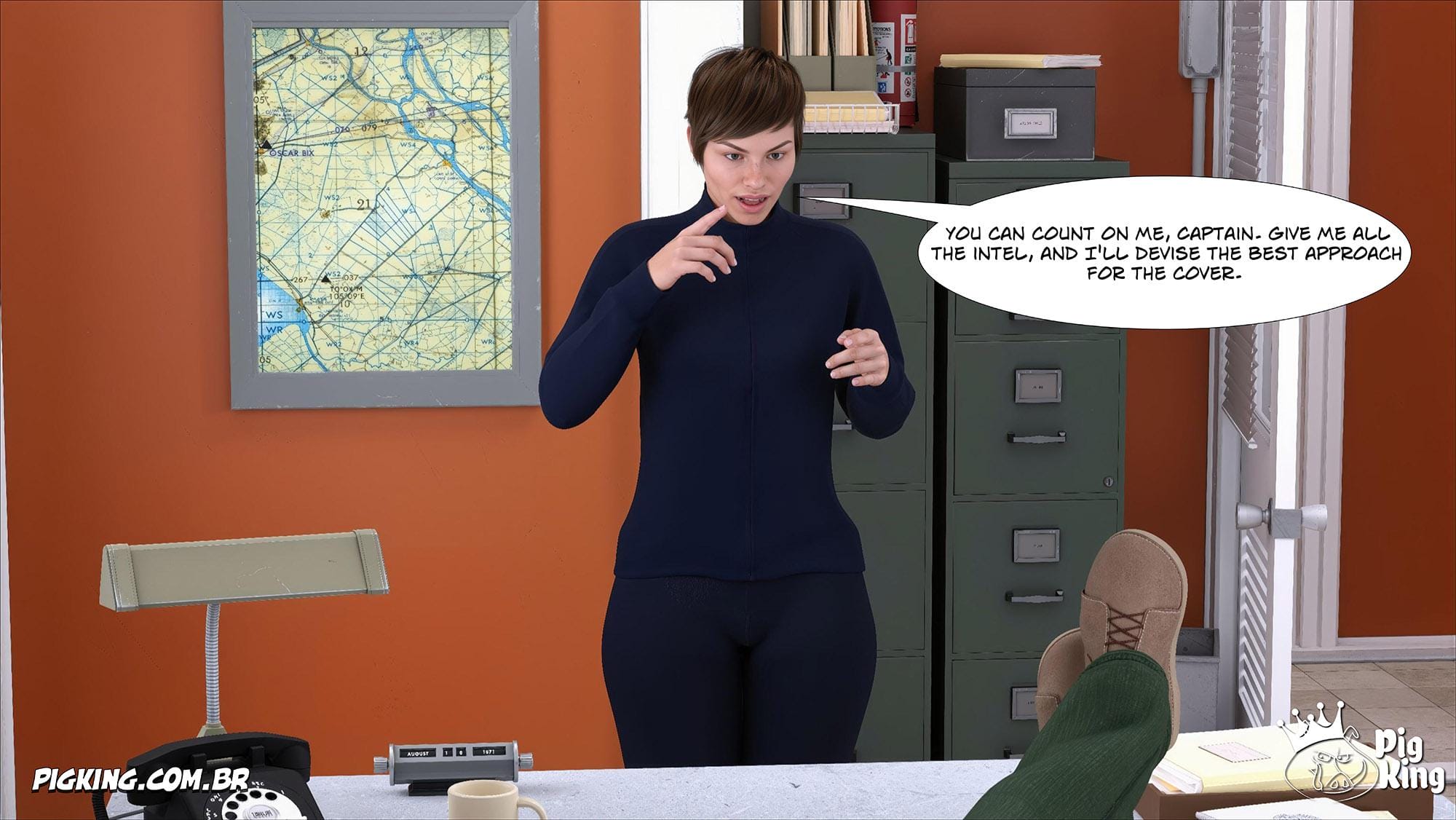 Top Secret – Lynda, Nadine [PigKing] 13 . Top Secret - Chapter 13 [PigKing] – page 6