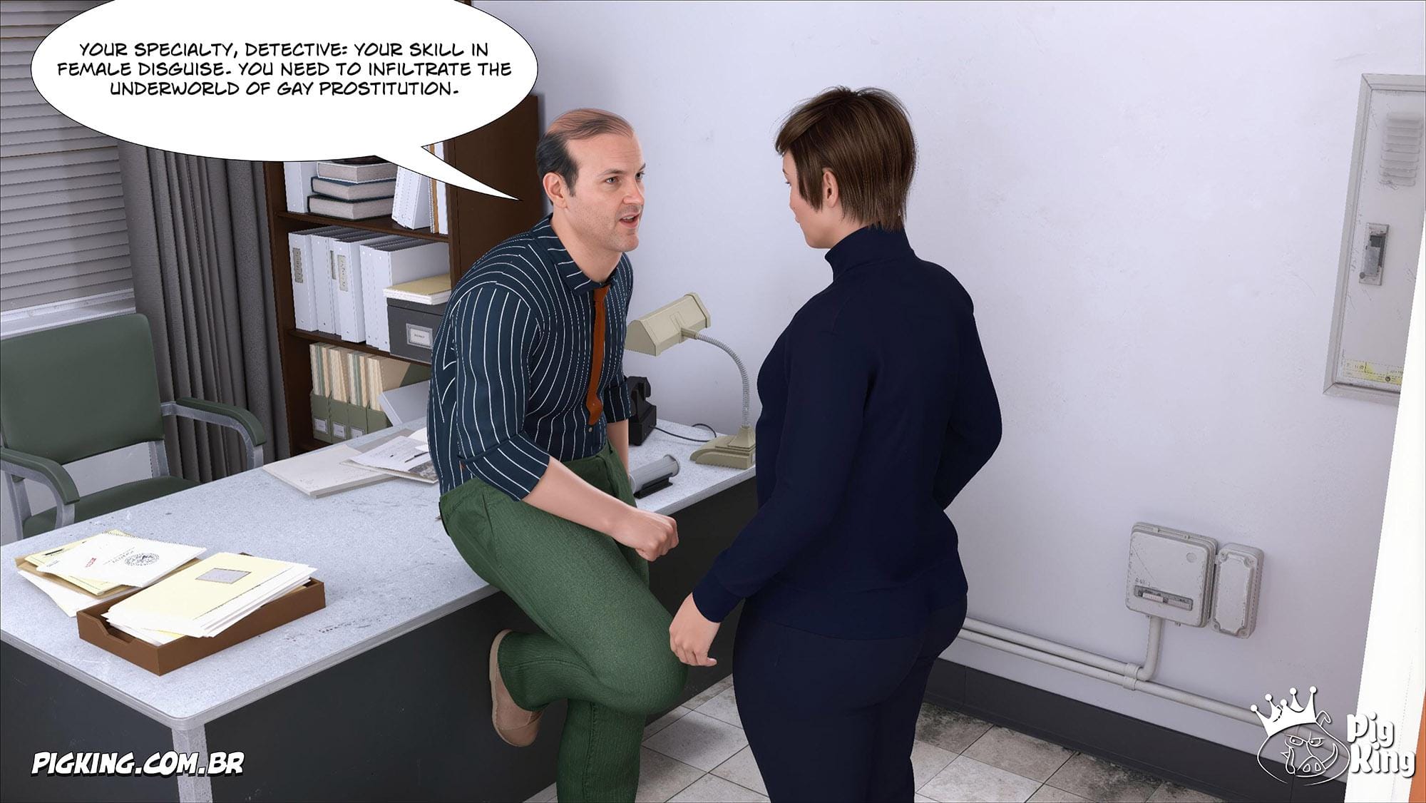 Top Secret – Lynda, Nadine [PigKing] 13 . Top Secret - Chapter 13 [PigKing] – page 7