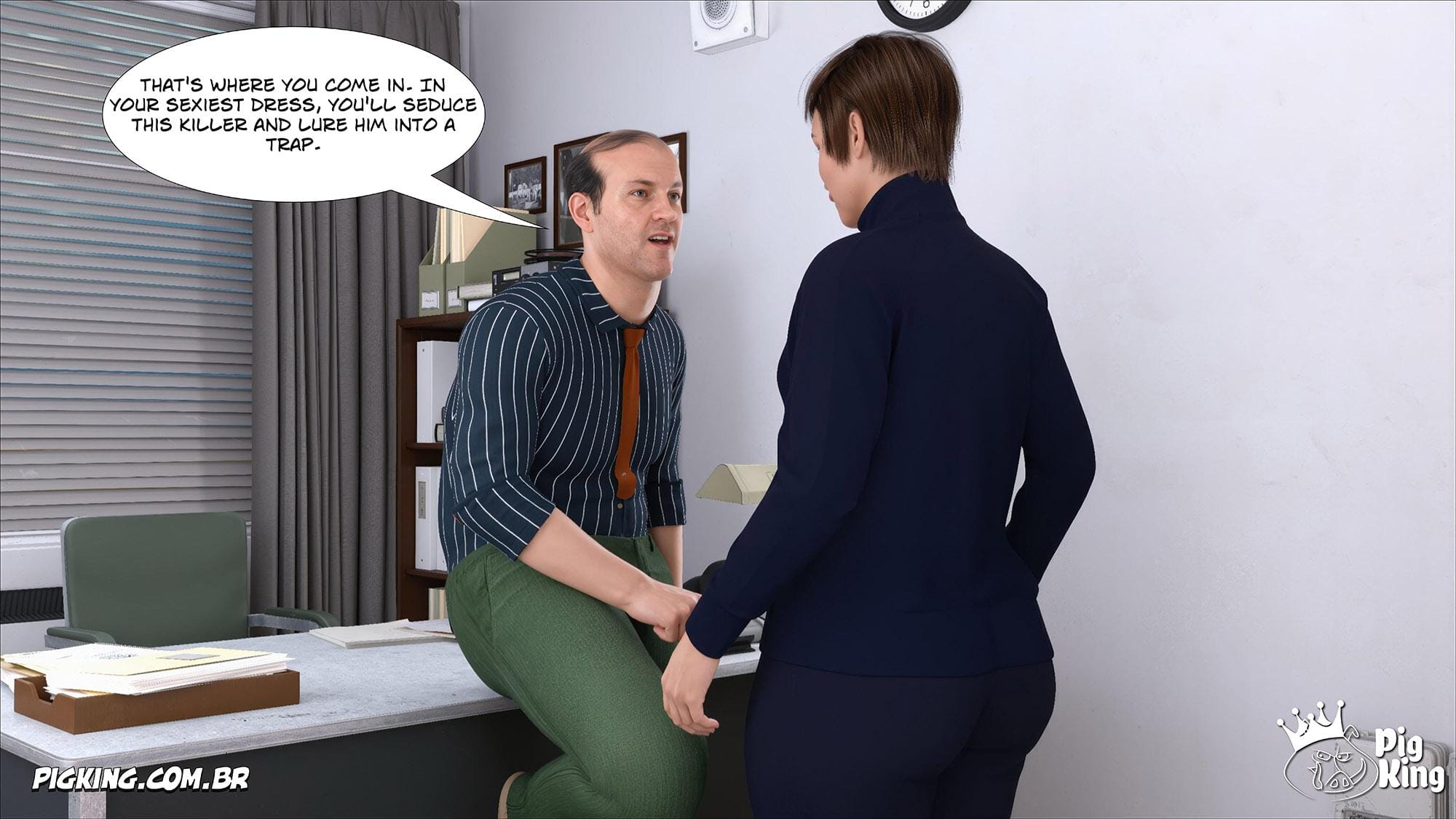 Top Secret – Lynda, Nadine [PigKing] 13 . Top Secret - Chapter 13 [PigKing] – page 9