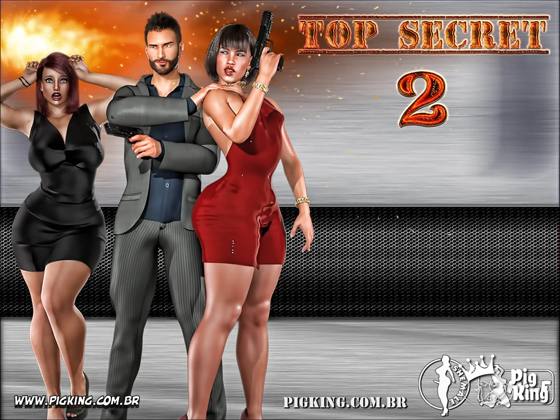 Top Secret – Lynda, Nadine [PigKing] 2 . Top Secret - Nadine, Maxine - Chapter 2 [PigKing] – page 1