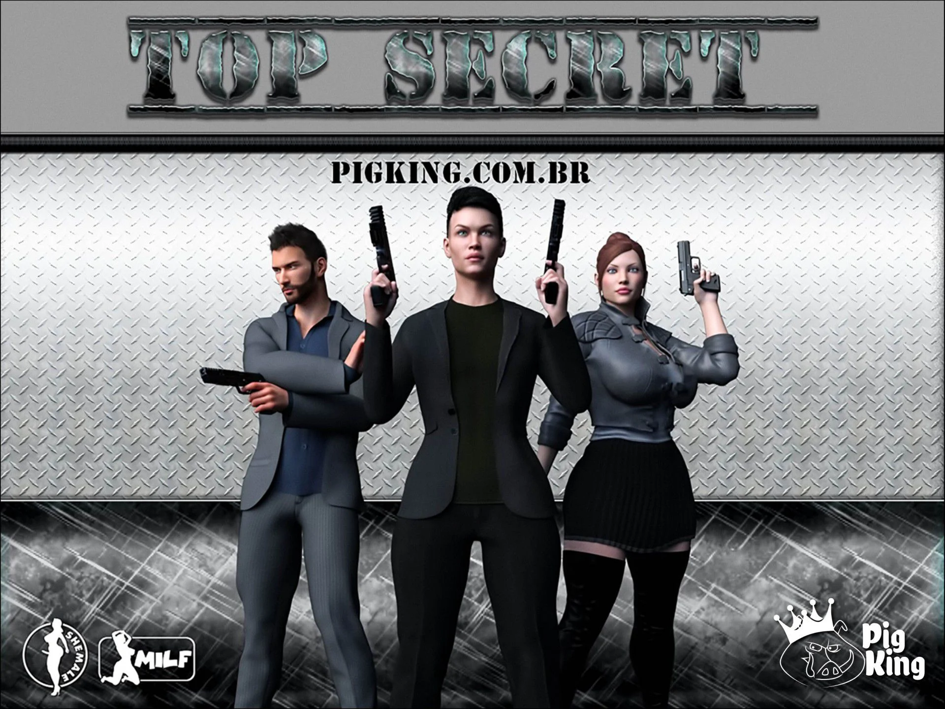 Top Secret – Lynda, Nadine [PigKing] 1 . Top Secret - Lynda, Nadine, Maxine - Chapter 1 [PigKing] – page 1