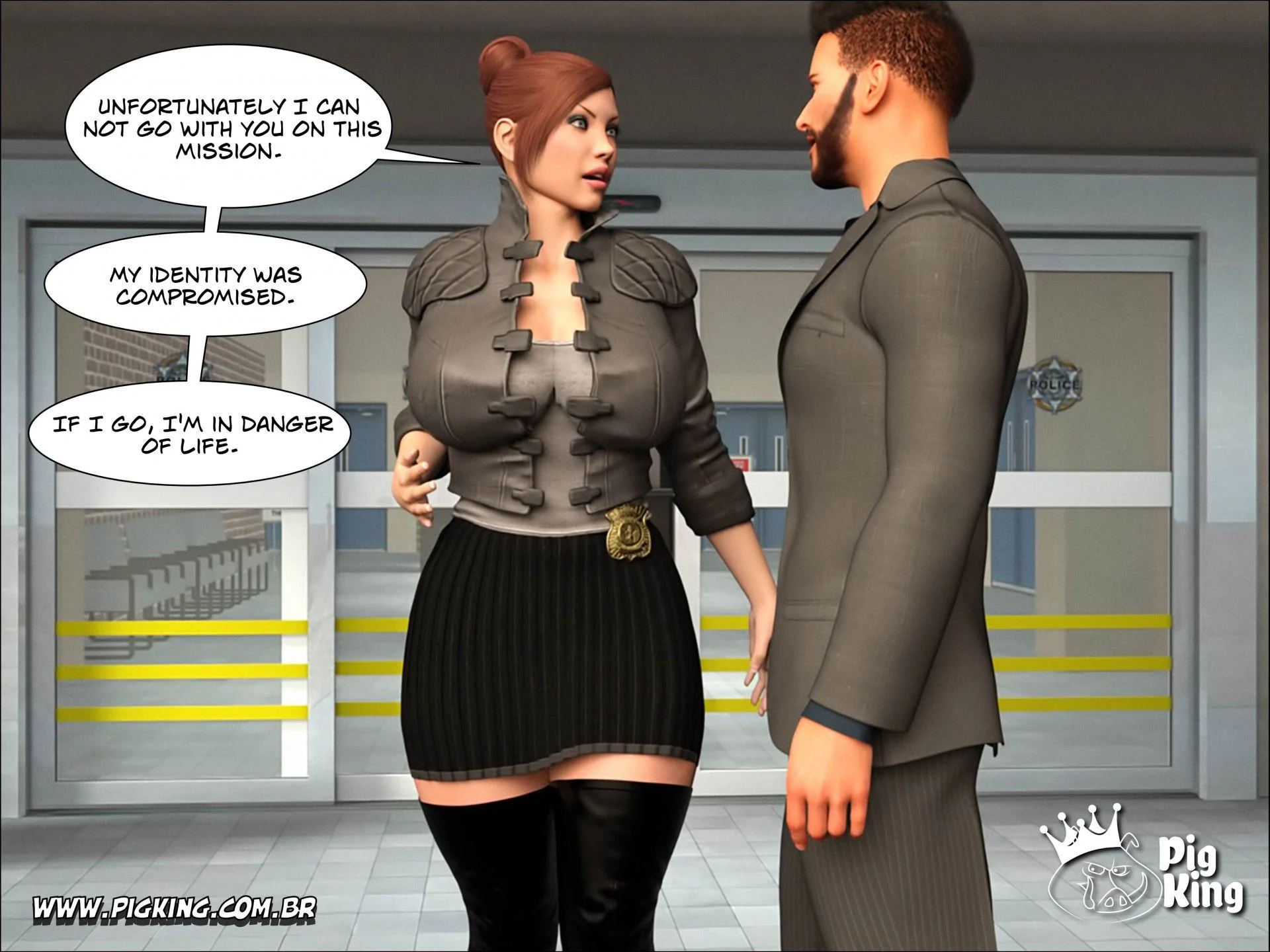 Top Secret – Lynda, Nadine [PigKing] 1 . Top Secret - Lynda, Nadine, Maxine - Chapter 1 [PigKing] – page 3