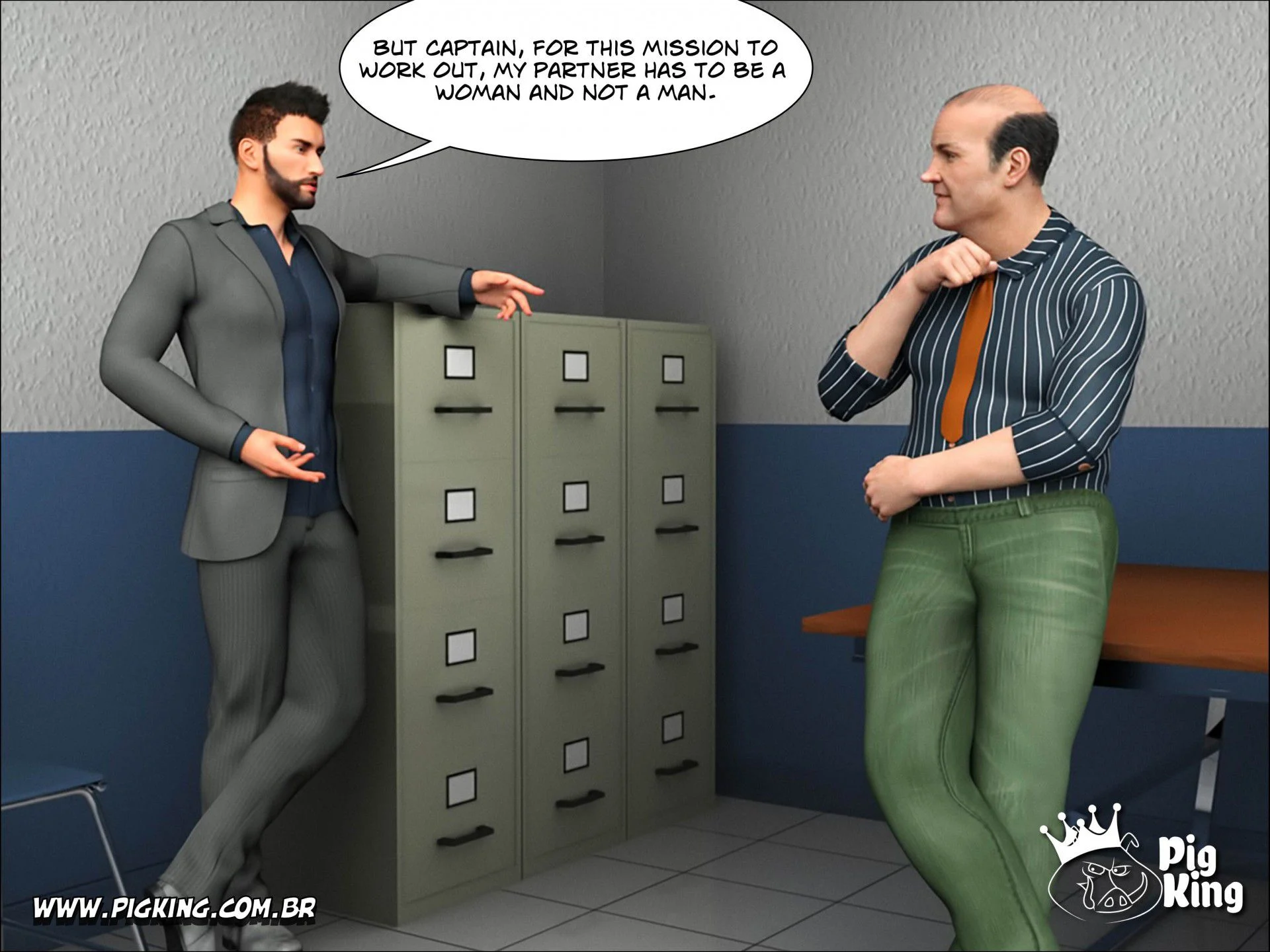 Top Secret – Lynda, Nadine [PigKing] 1 . Top Secret - Lynda, Nadine, Maxine - Chapter 1 [PigKing] – page 34