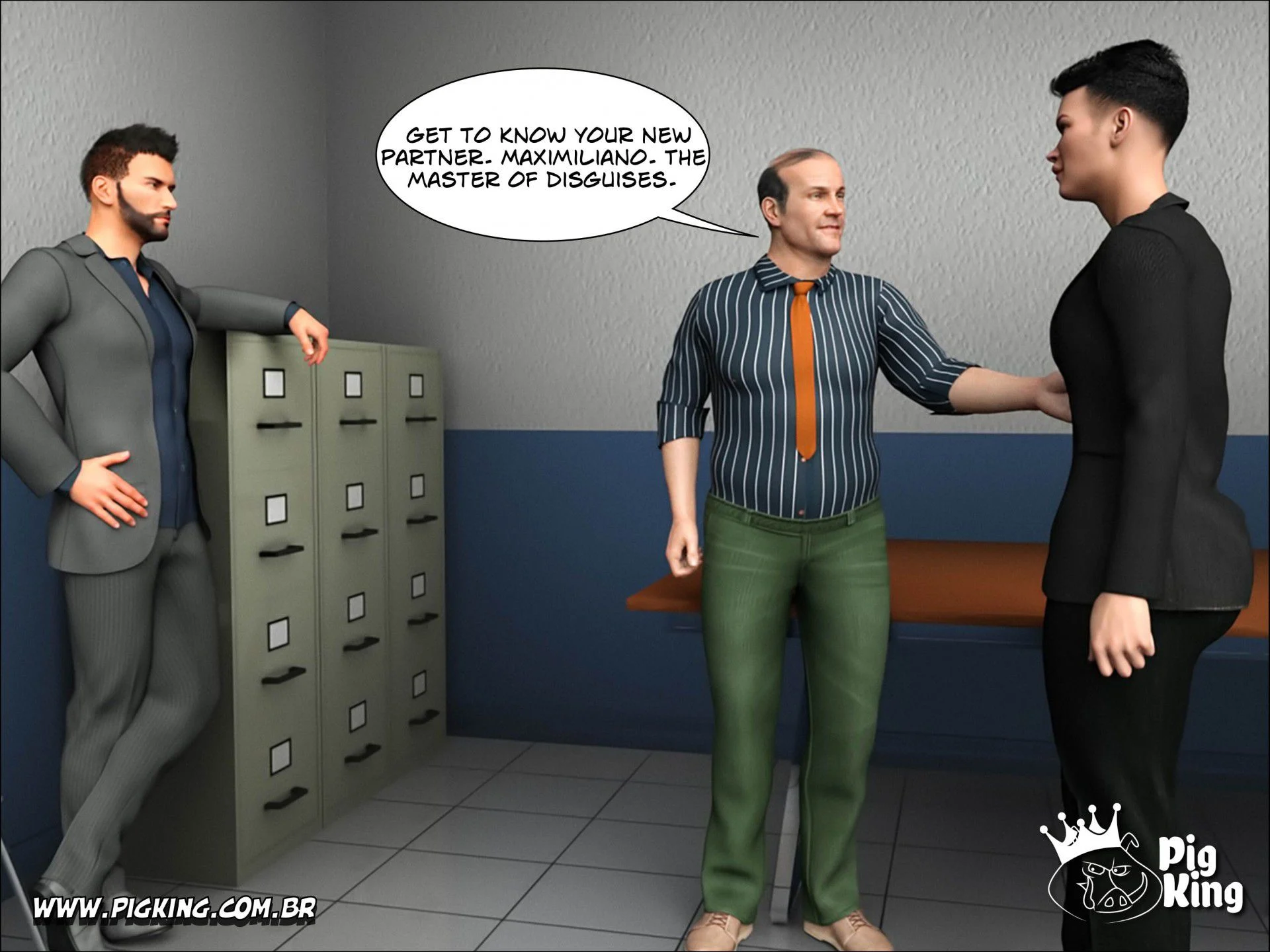 Top Secret – Lynda, Nadine [PigKing] 1 . Top Secret - Lynda, Nadine, Maxine - Chapter 1 [PigKing] – page 36