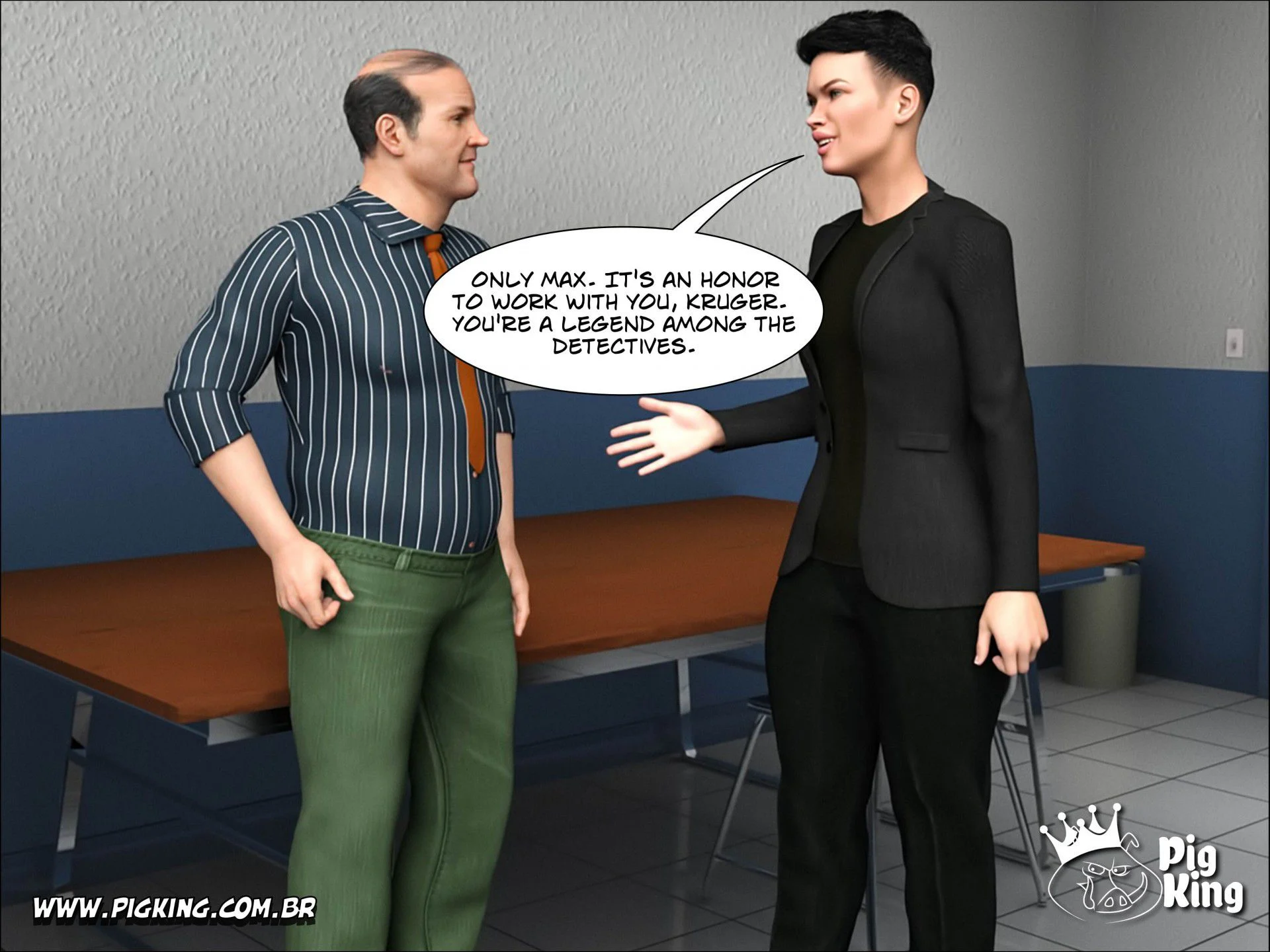 Top Secret – Lynda, Nadine [PigKing] 1 . Top Secret - Lynda, Nadine, Maxine - Chapter 1 [PigKing] – page 37