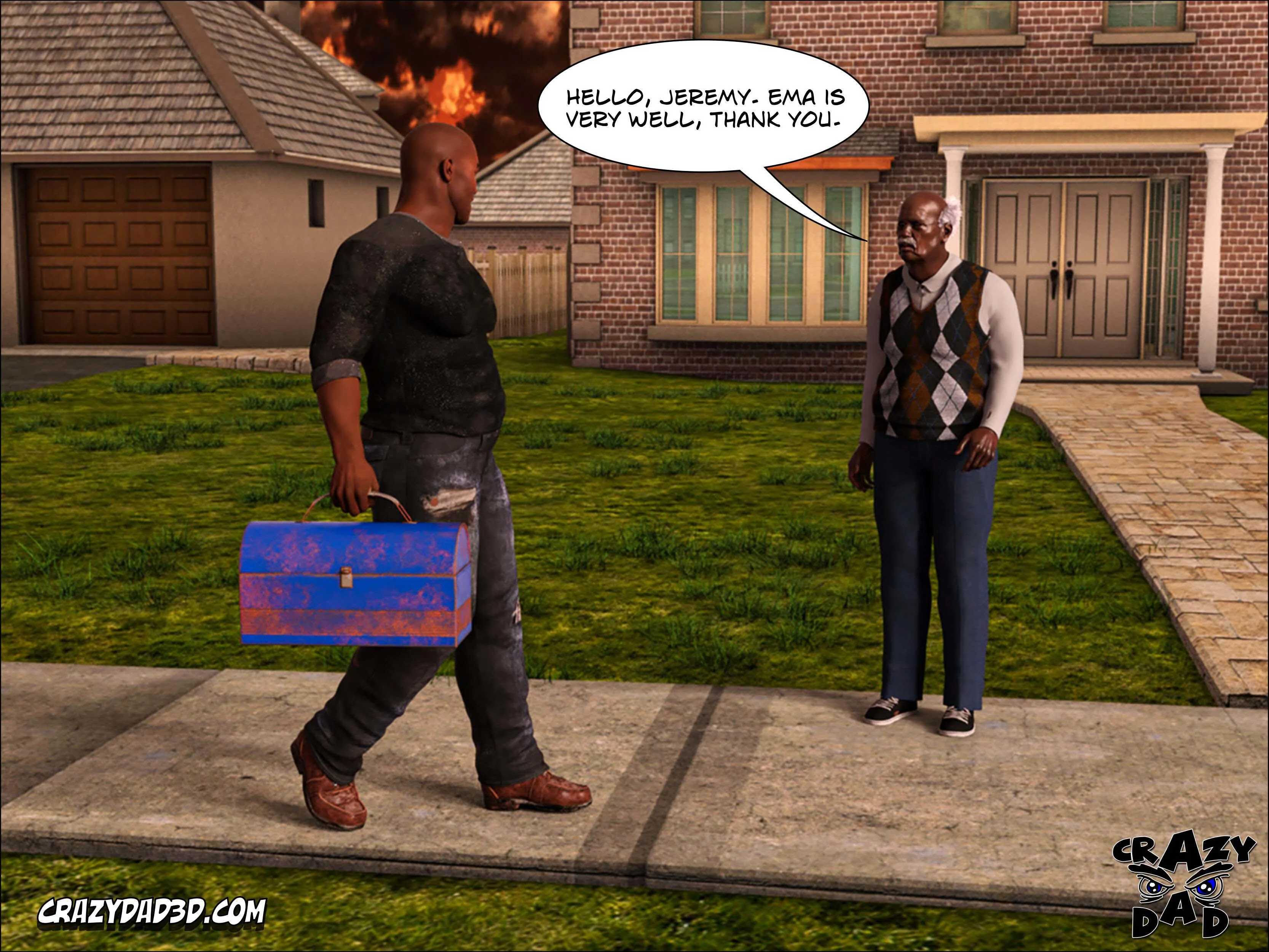 Doctor Brandie [CrazyDad3D] 1 . Doctor Brandie - Chapter 1 [CrazyDad3D] – page 12