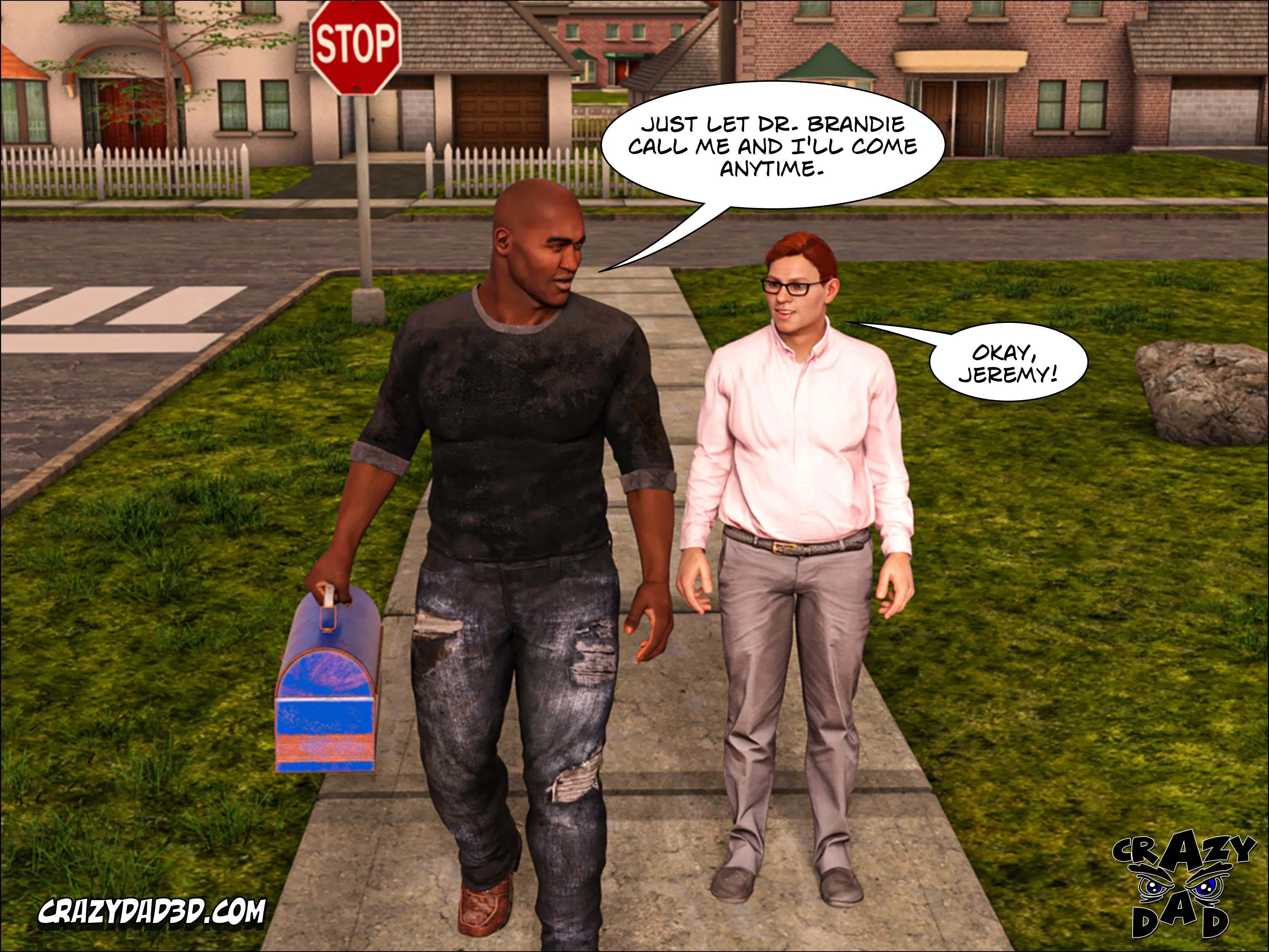 Doctor Brandie [CrazyDad3D] 1 . Doctor Brandie - Chapter 1 [CrazyDad3D] – page 7