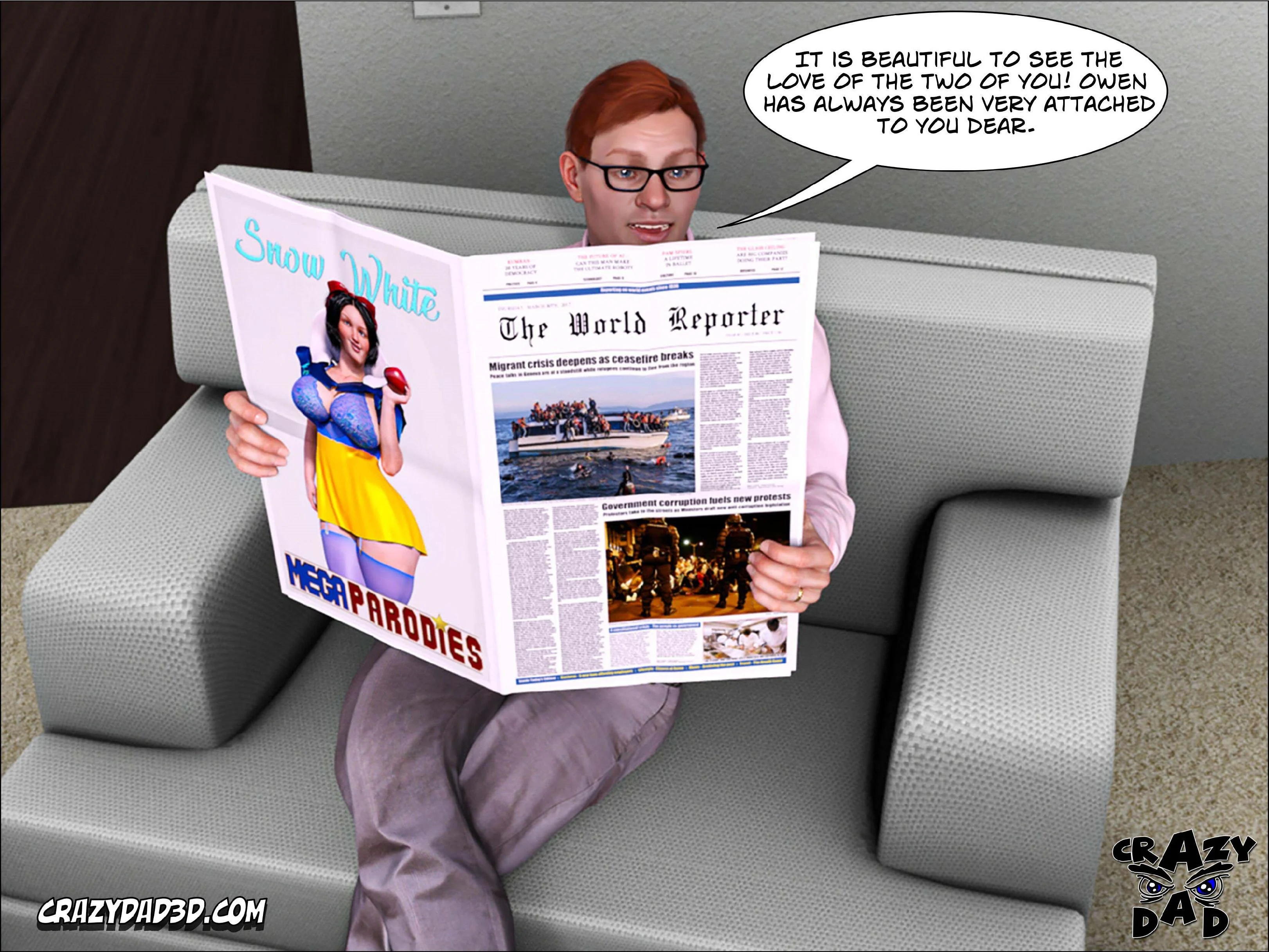 Doctor Brandie [CrazyDad3D] 9 . Doctor Brandie - Chapter 9 [CrazyDad3D] – page 23