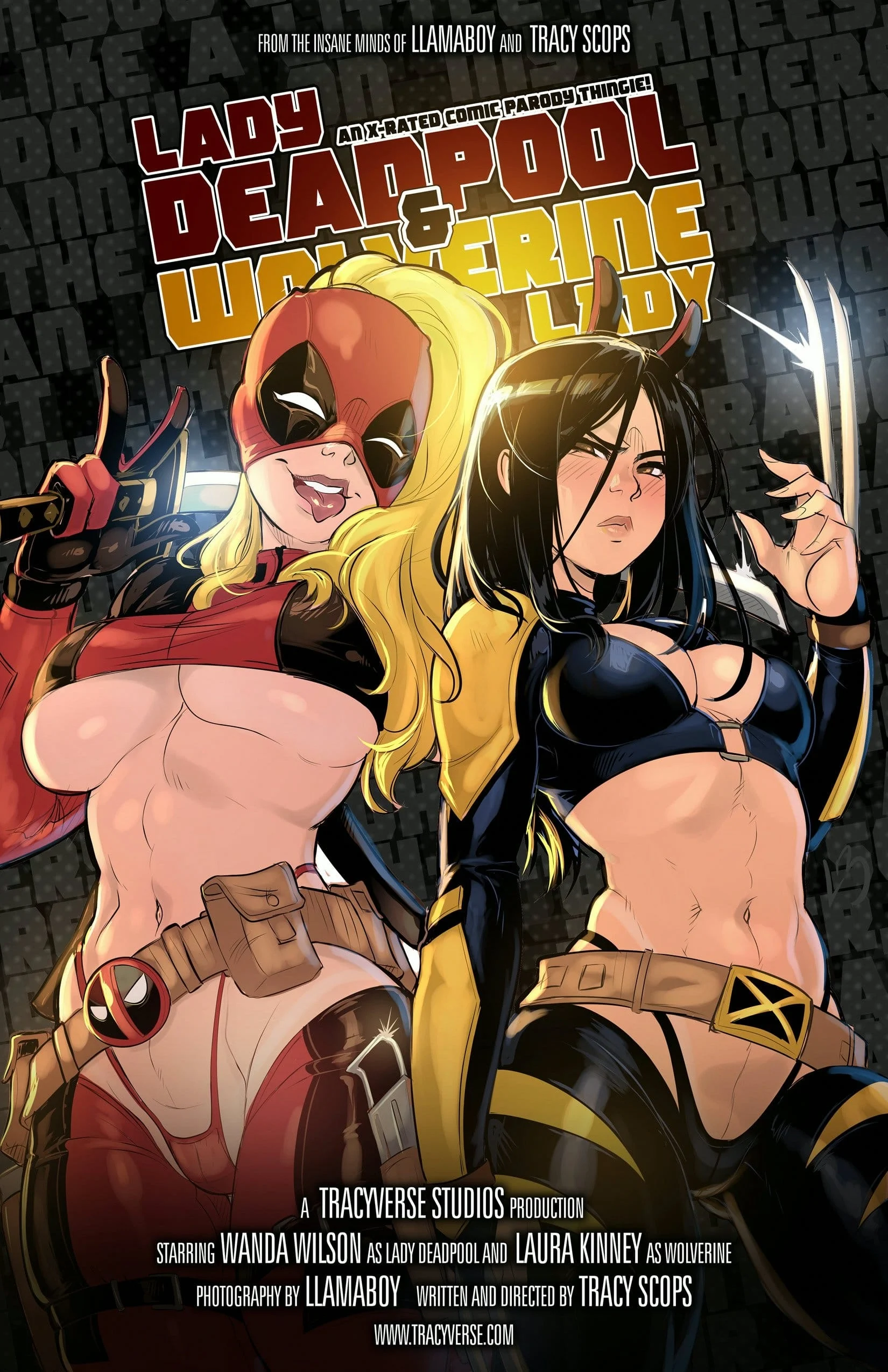 Lady Deadpool and Wolverine Lady [Tracy Scops] 1 . Lady Deadpool and Wolverine Lady - Chapter 1 [Tracy Scops] – page 1