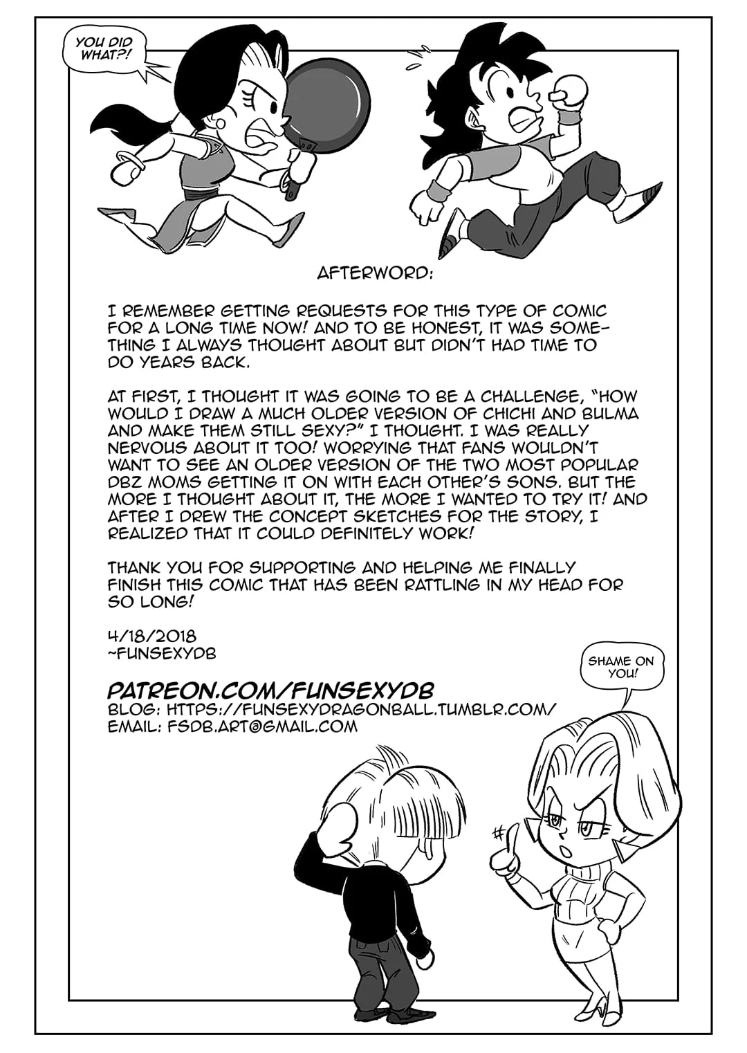 The Switch Up (Dragon Ball Z) [FunsexyDB] 1.5 . The Switch Up - Chapter 1 (Dragon Ball Z) [FunsexyDB] – page 32