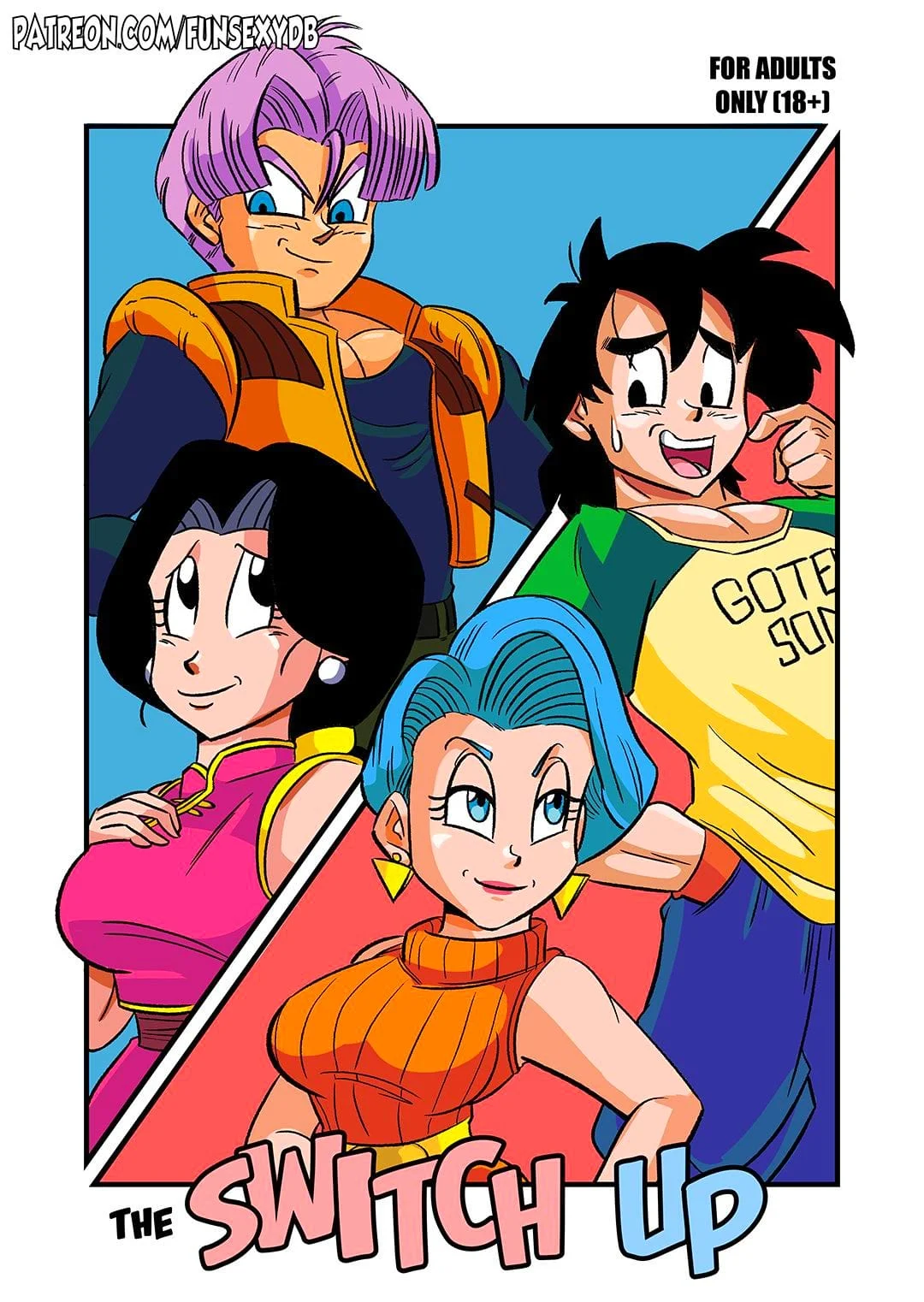 The Switch Up (Dragon Ball Z) [FunsexyDB] 1 . The Switch Up - Colored - Chapter 1 (Dragon Ball Z) [FunsexyDB] – page 1