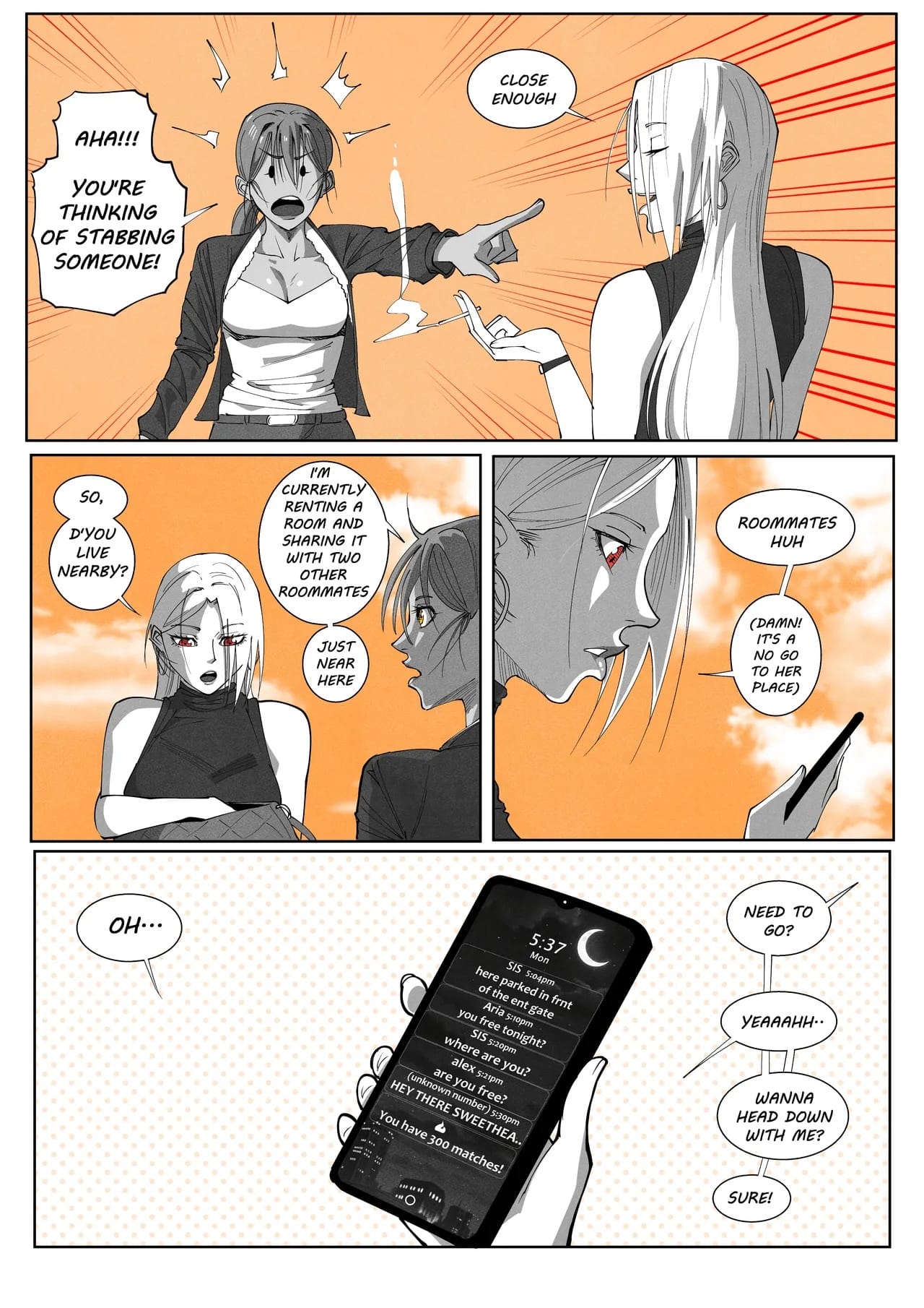 GNO [UselessBegging] 2 . GNO - Chapter 2 [UselessBegging] – page 105