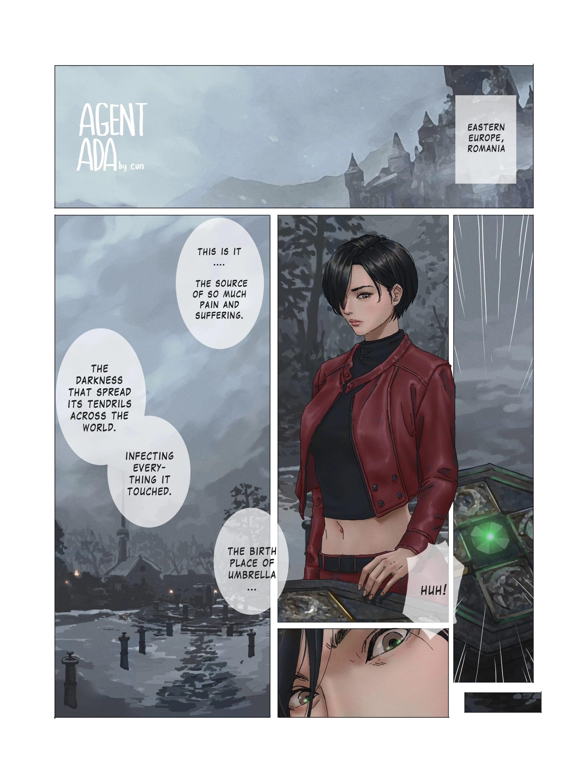 A-da Girl! (Resident Evil) [TSFSingularity , CunCyun] 1 . A-da Girl! - Chapter 1 (Resident Evil) [TSFSingularity , CunCyun] – page 1