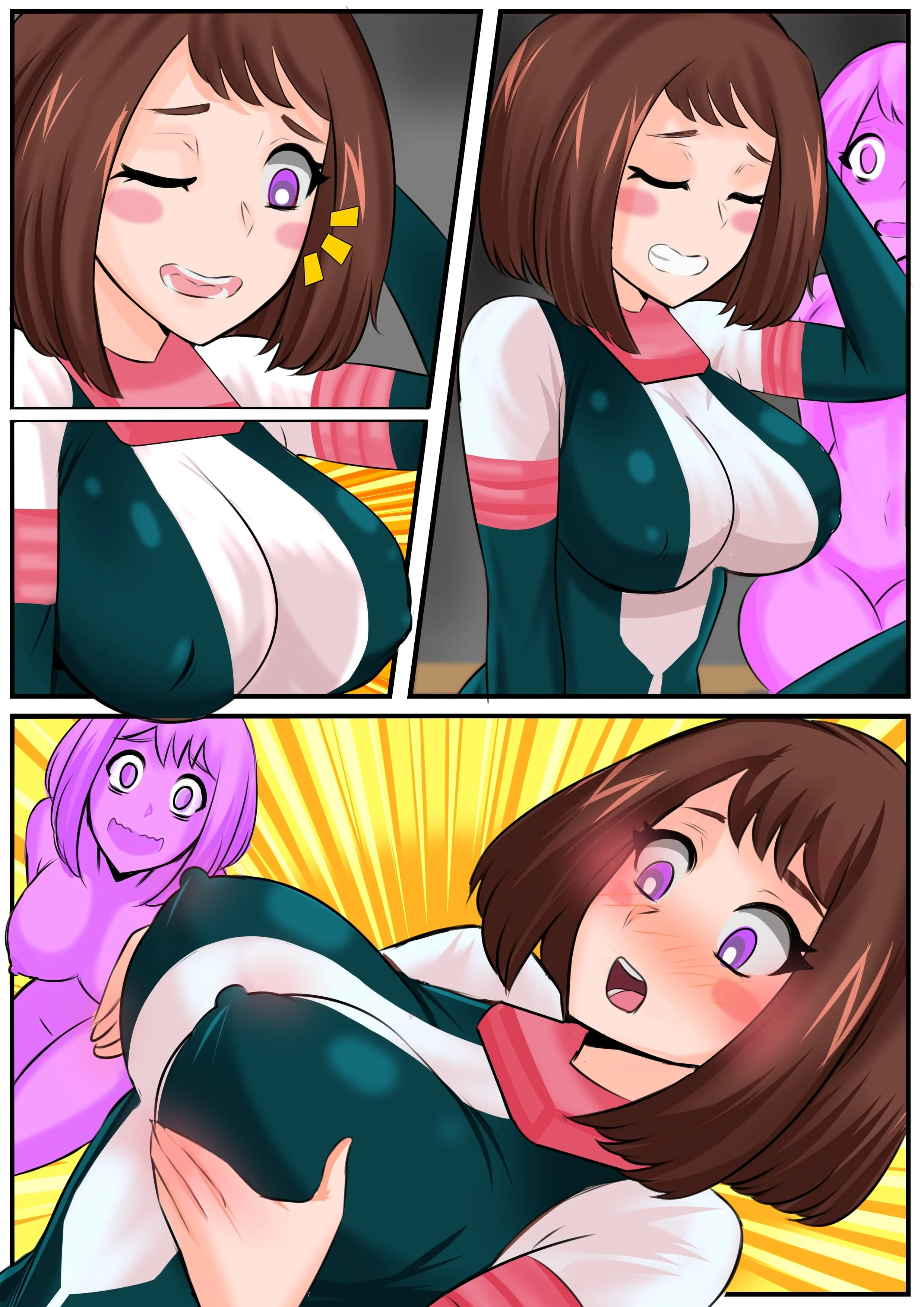 Grapes In The Brain!! (My Hero Academia) [TSFSingularity , BurningMoonWorks] 1 . Grapes In The Brain!! - Chapter 1 (My Hero Academia) [TSFSingularity , BurningMoonWorks] – page 36