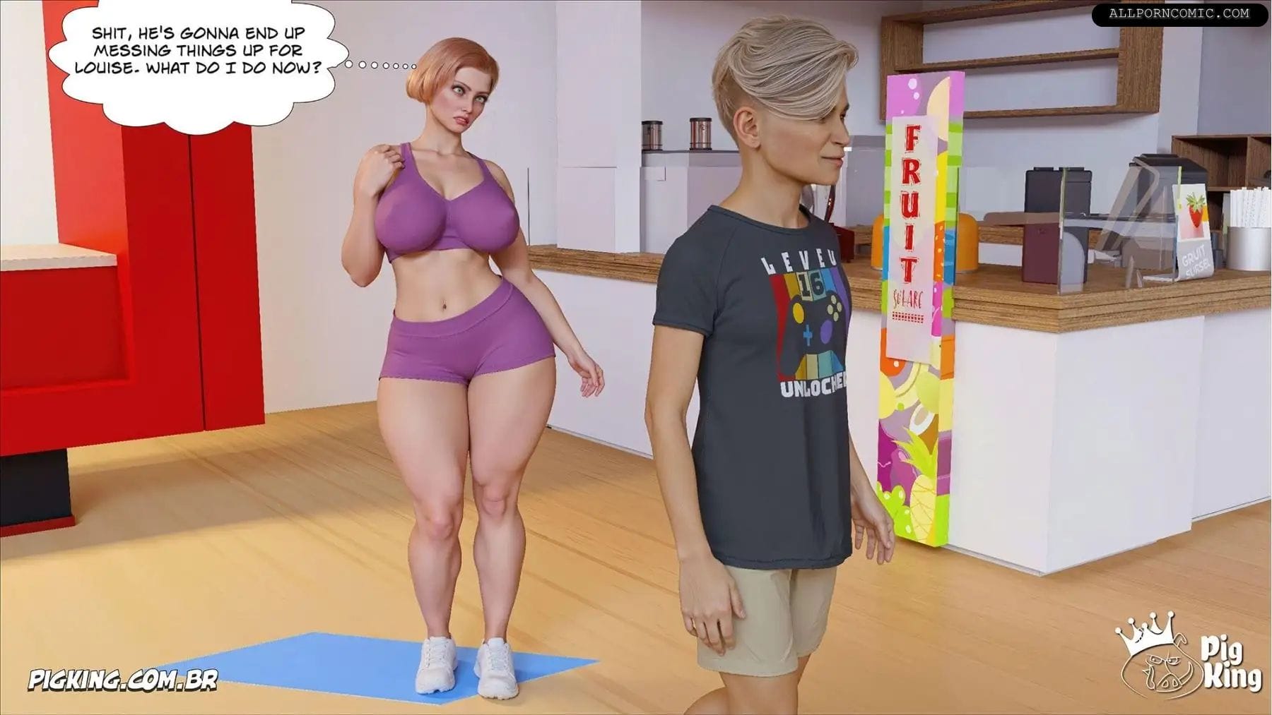 Louise [CrazyDad3D] 19 . Louise - Chapter 19 [CrazyDad3D] – page 9