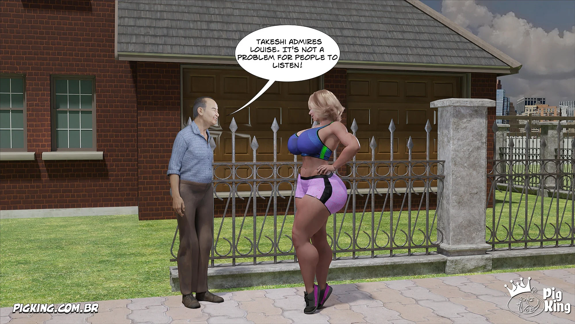 Louise [CrazyDad3D] 1 . Louise - Chapter 1 [CrazyDad3D] – page 71