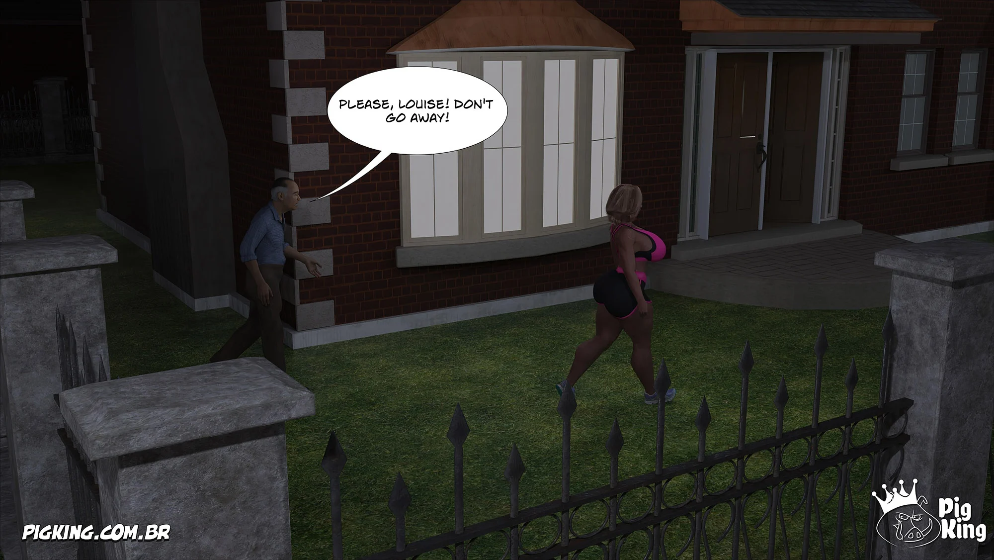 Louise [CrazyDad3D] 7 . Louise - Chapter 7 [CrazyDad3D] – page 45