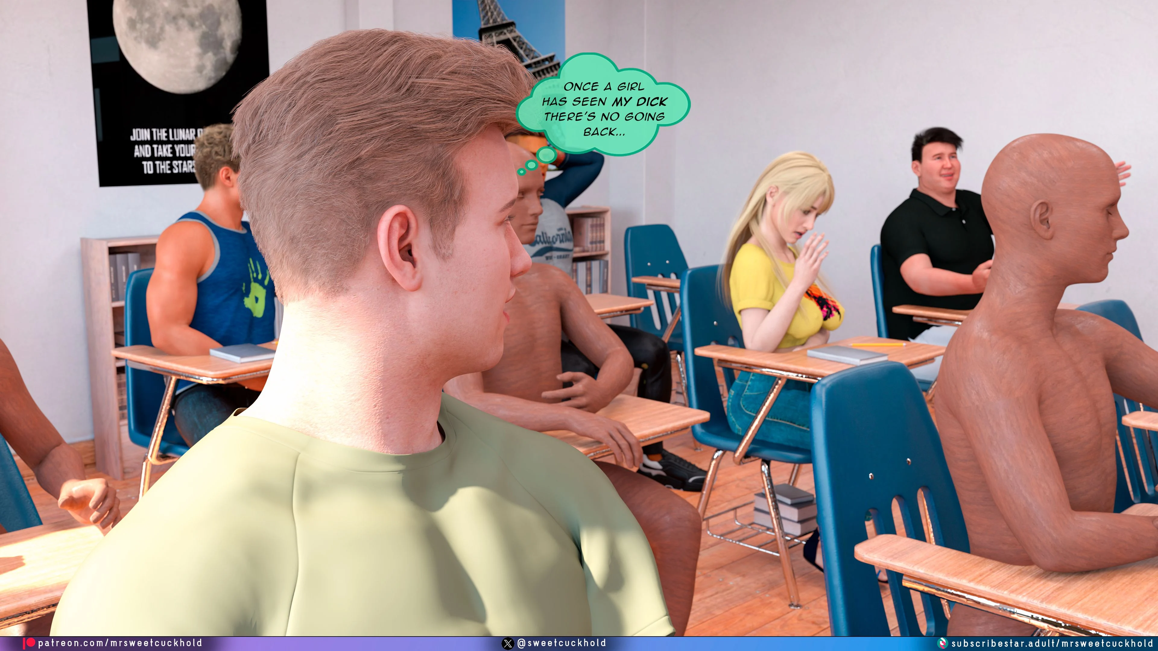 Much bigger than my boyfriend [Mr.SweetCuckhold] 7 . Much bigger than my boyfriend - College Days - Chapter 7 [Mr.SweetCuckhold] – page 93