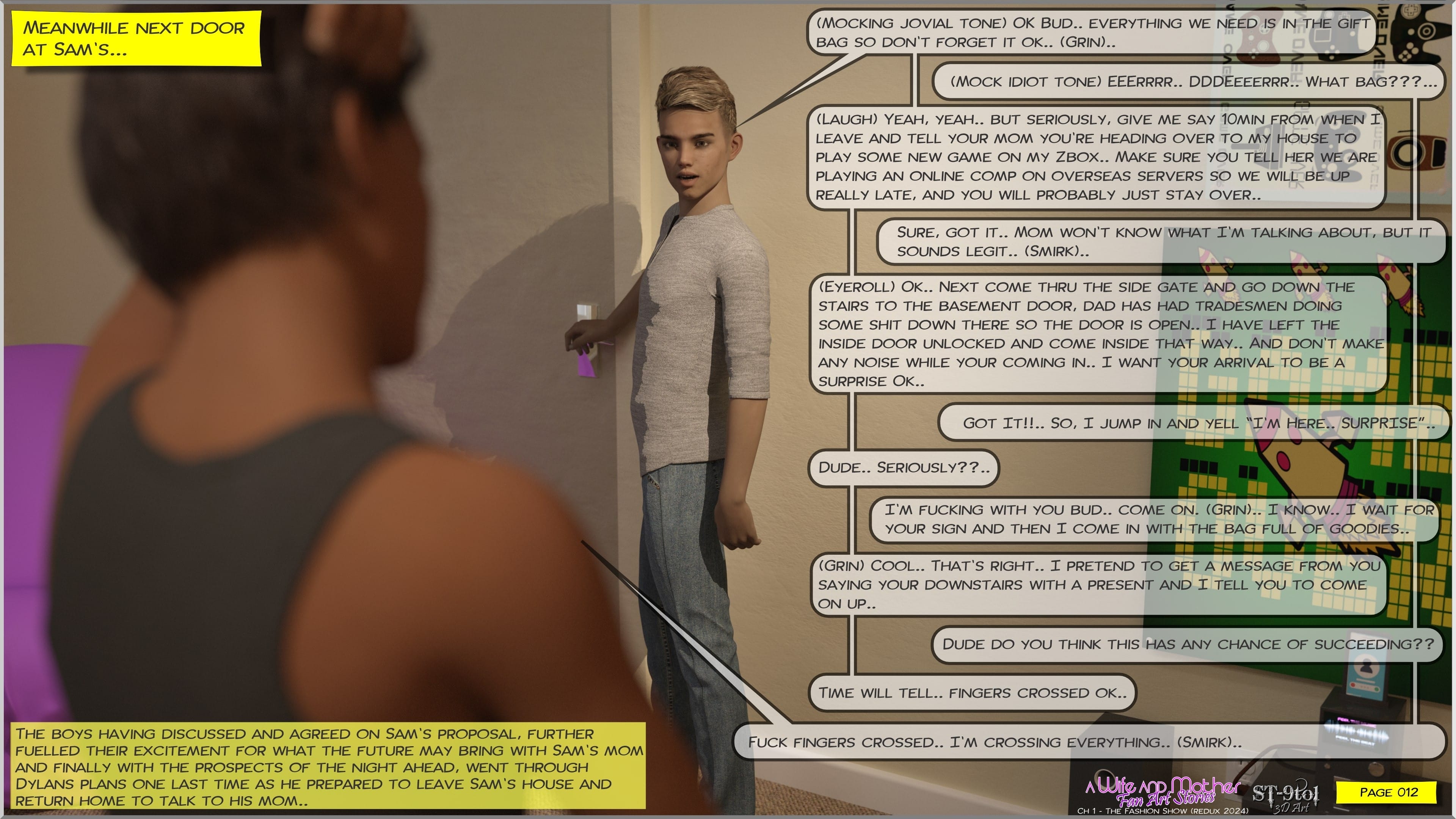 Fan Art Stories [ST-9Pol | ST9to1] 1.1.5 . The Fashion Show - Redux 2024 - [ST-9Pol] – page 14