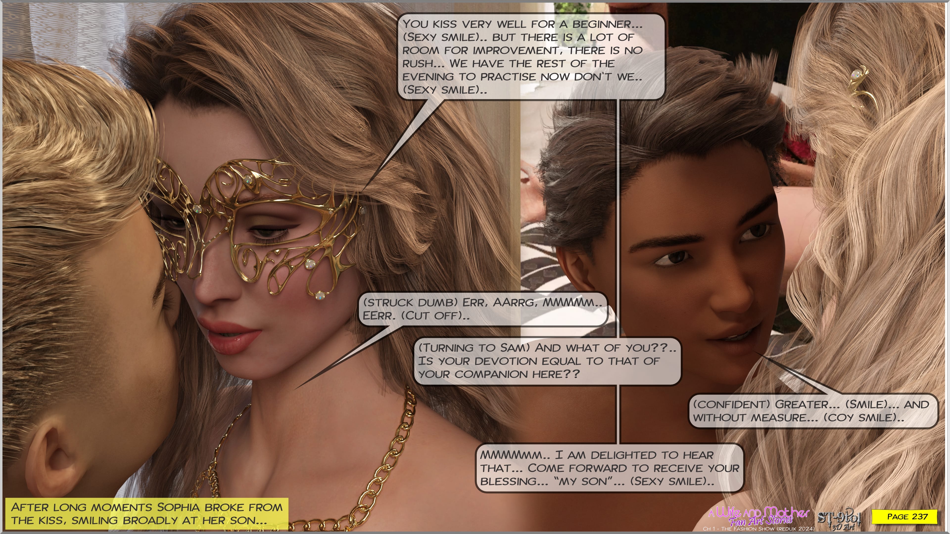 Fan Art Stories [ST-9Pol | ST9to1] 1.1.5 . The Fashion Show - Redux 2024 - [ST-9Pol] – page 239