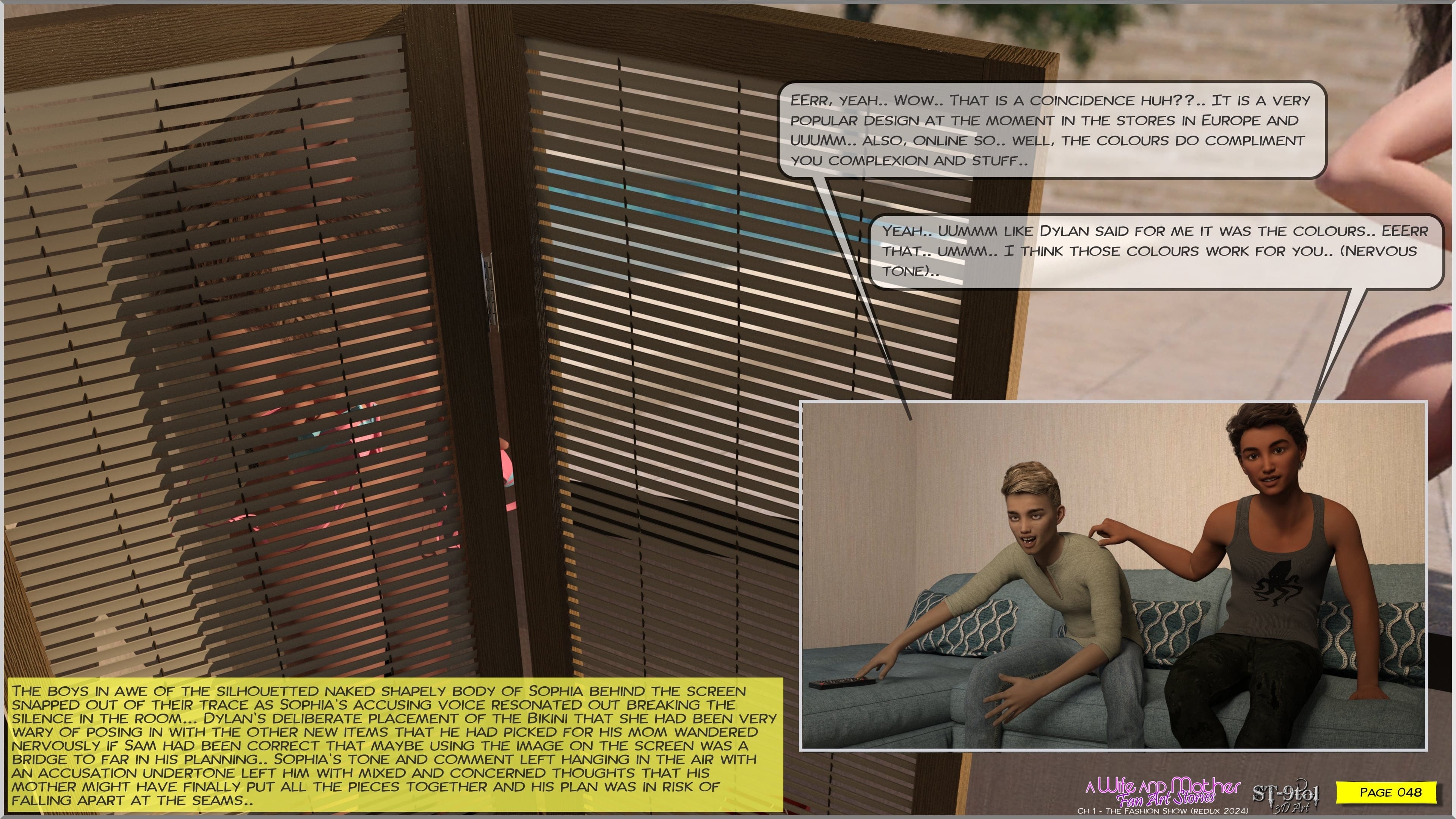 Fan Art Stories [ST-9Pol | ST9to1] 1.1.5 . The Fashion Show - Redux 2024 - [ST-9Pol] – page 50