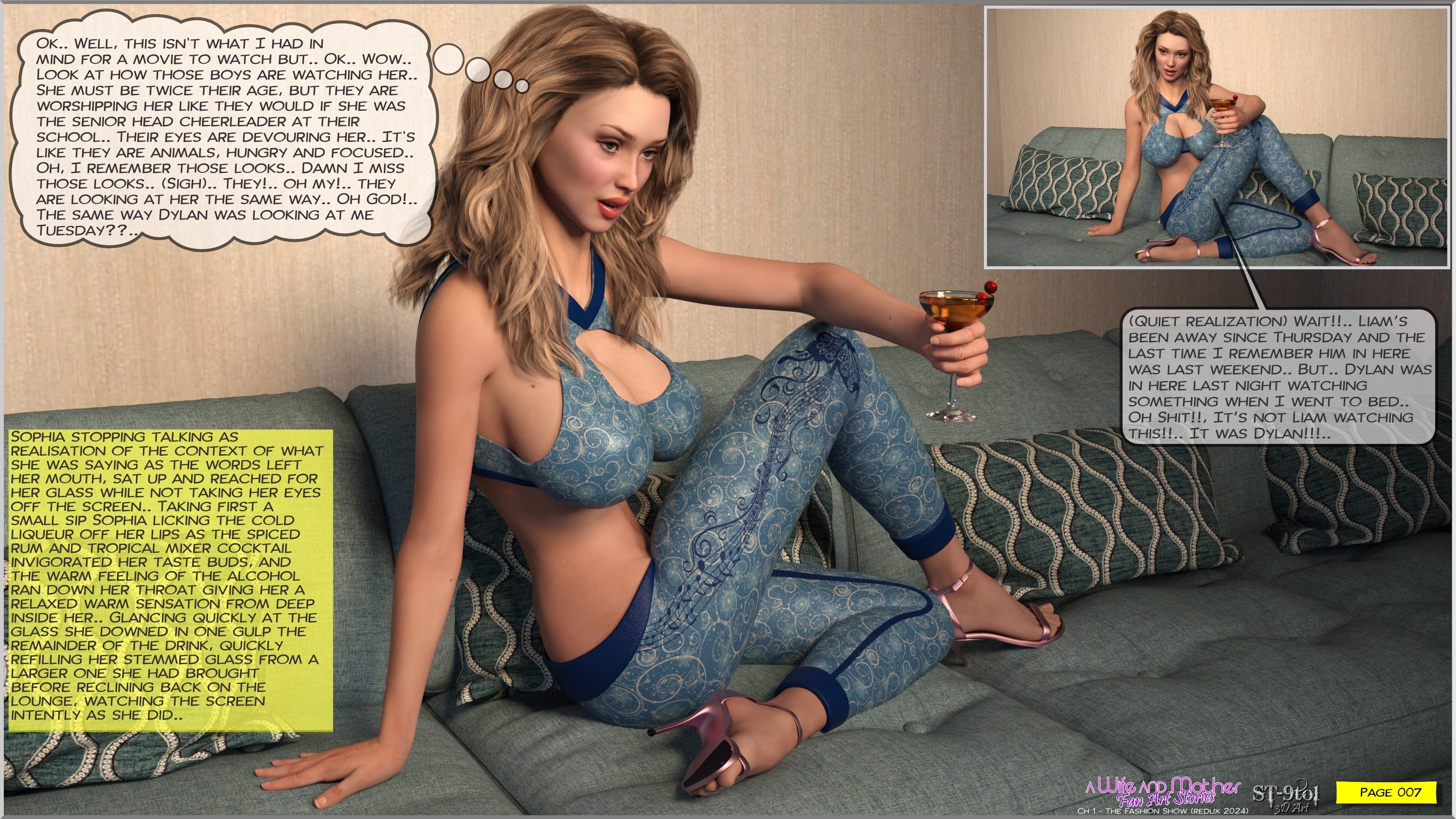 Fan Art Stories [ST-9Pol | ST9to1] 1.1.5 . The Fashion Show - Redux 2024 - [ST-9Pol] – page 9