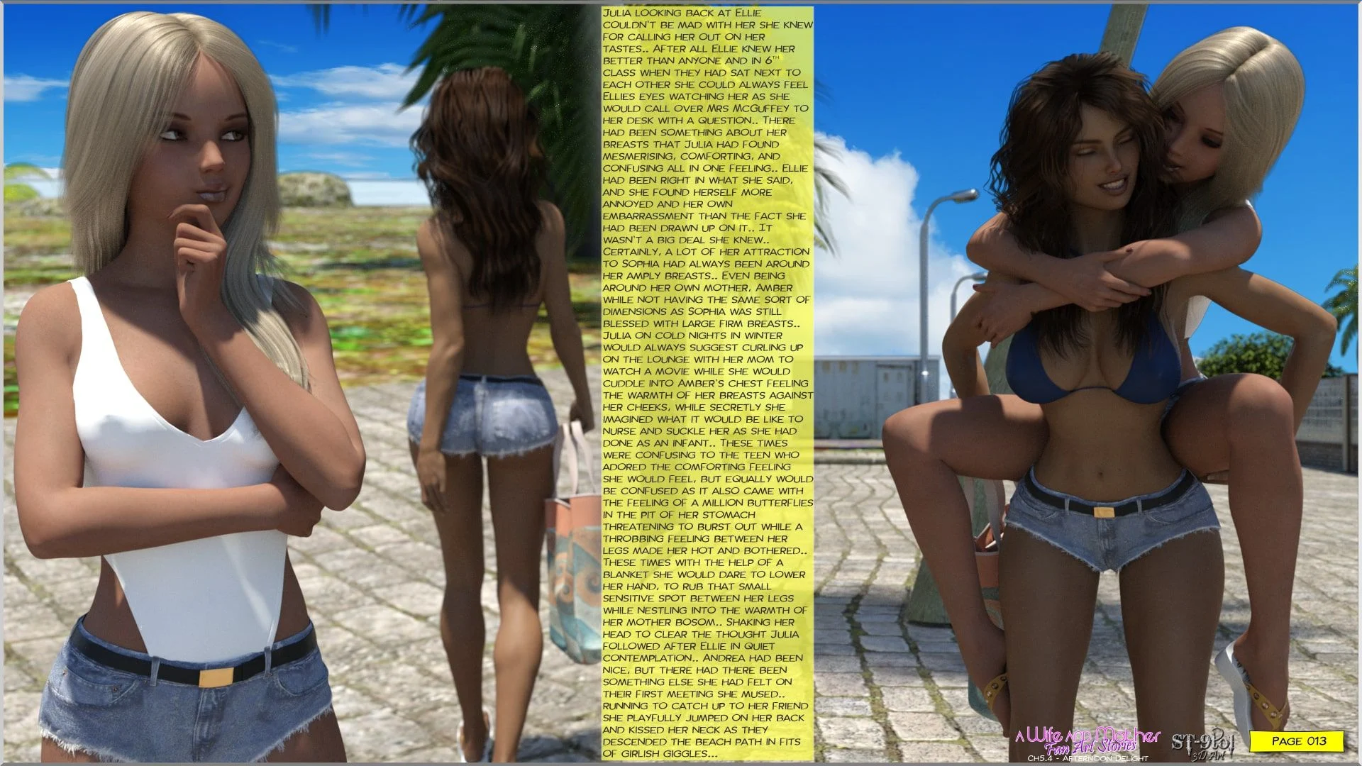Fan Art Stories [ST-9Pol | ST9to1] 5.4 . Afternoon Delight - [ST-9Pol | ST9to1] – page 13