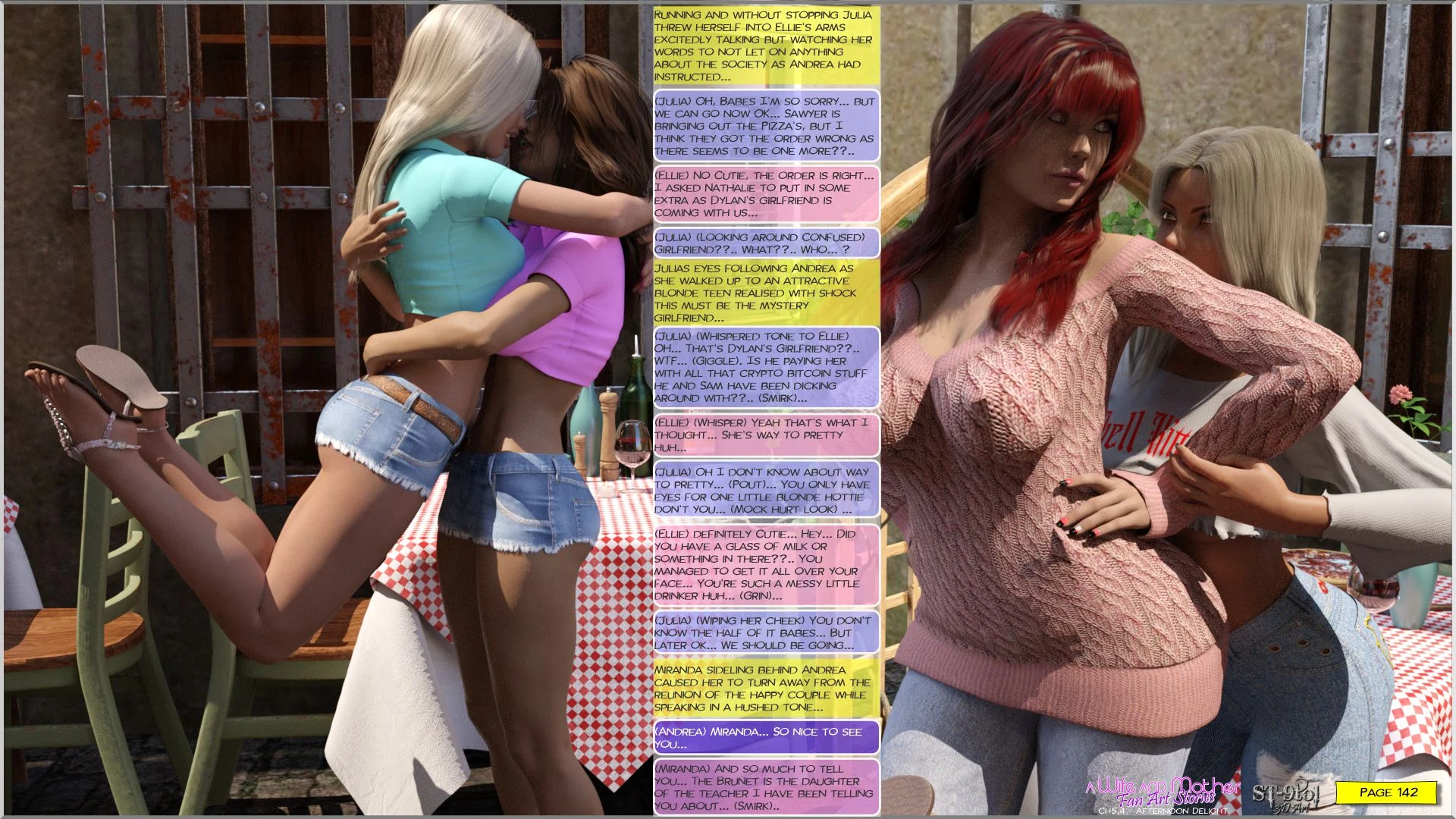 Fan Art Stories [ST-9Pol | ST9to1] 5.4 . Afternoon Delight - [ST-9Pol | ST9to1] – page 142