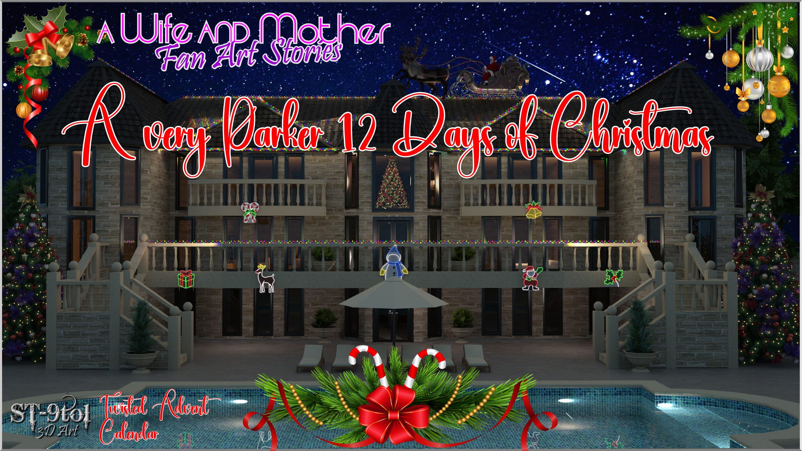 Fan Art Stories [ST-9Pol | ST9to1] 0.3 . The 12 days of Christmas - [ST-9Pol | ST9to1] – page 1