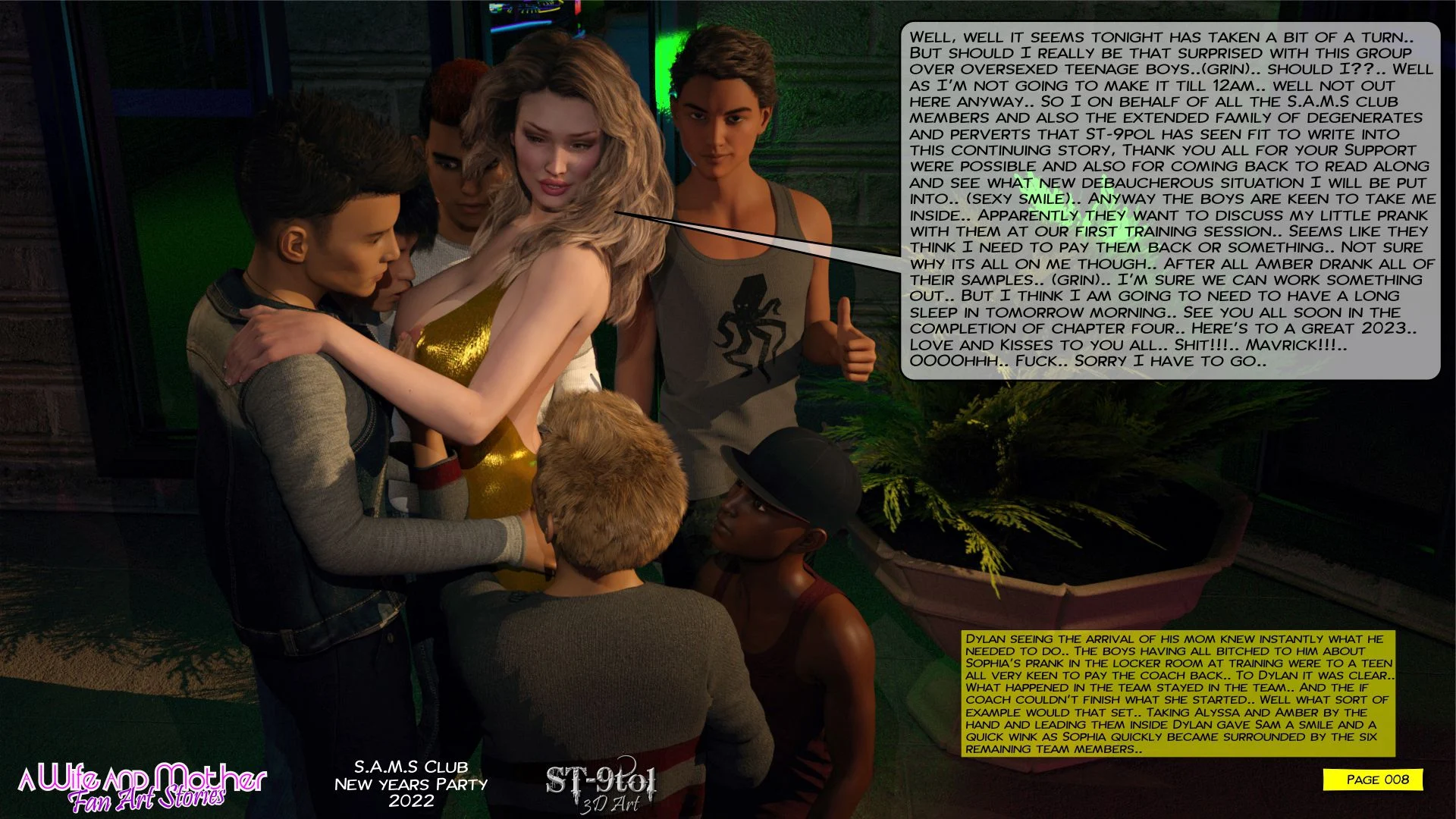 Fan Art Stories [ST-9Pol | ST9to1] 0.2 .  Happy New Year 2022 - [ST-9Pol] – page 8