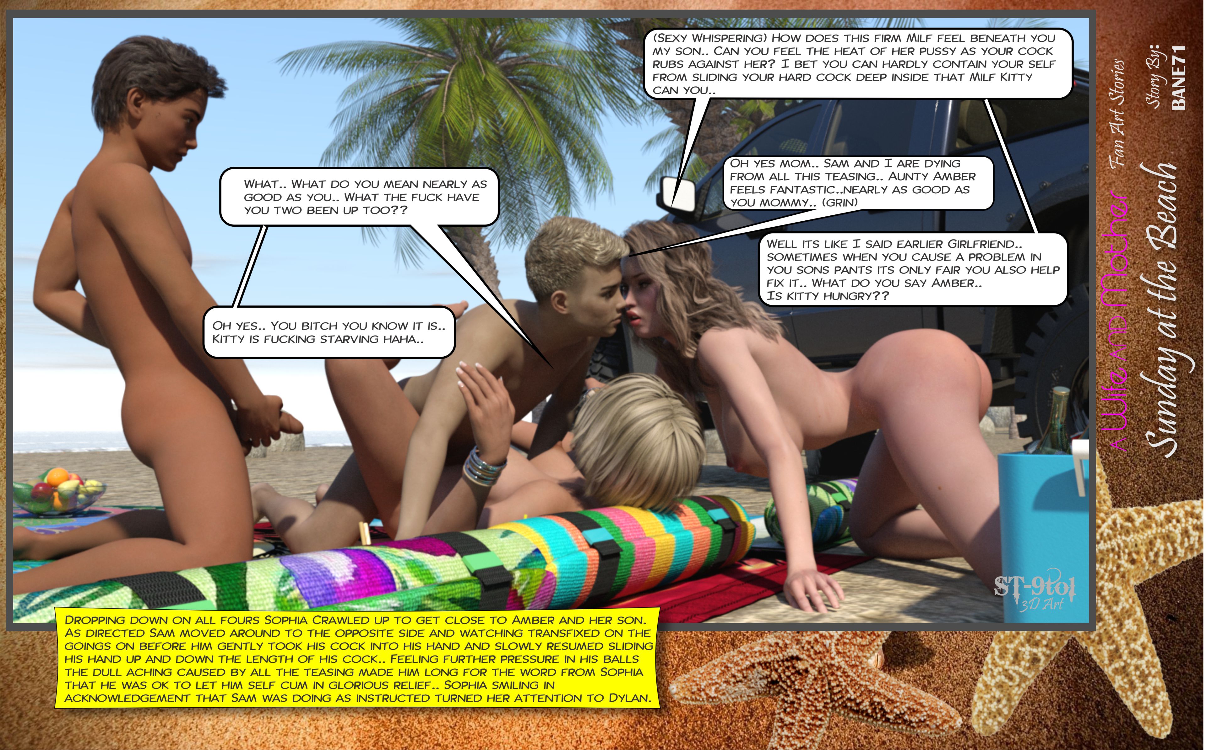 Fan Art Stories [ST-9Pol | ST9to1] 2 . Sunday On The Beach - [ST-9Pol] – page 103