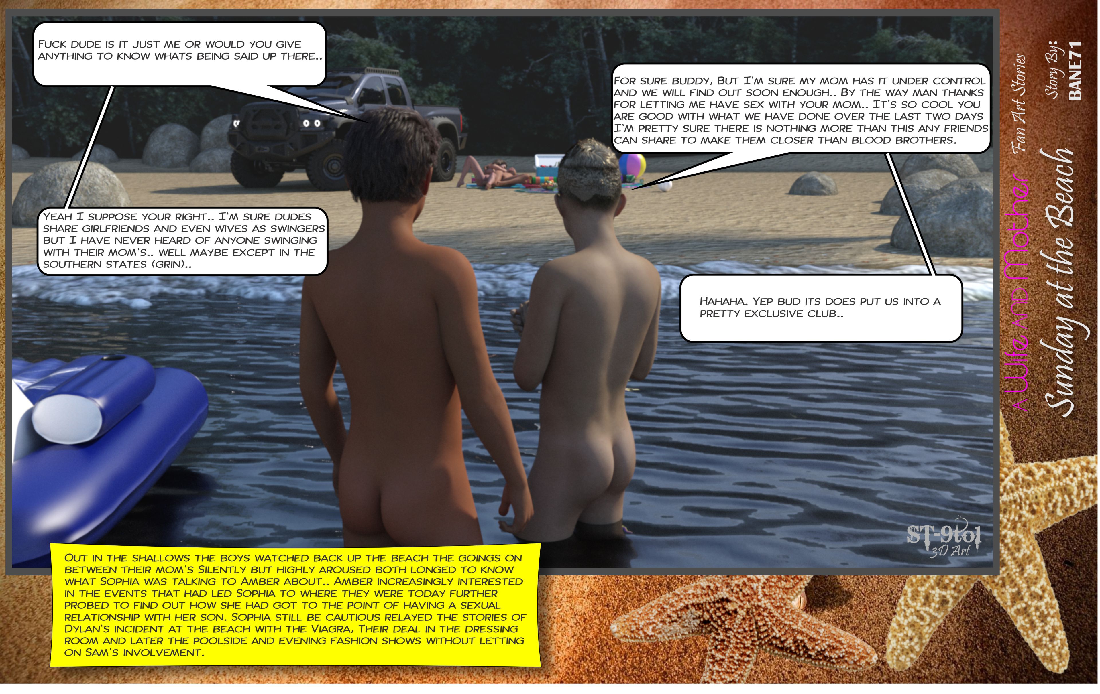 Fan Art Stories [ST-9Pol | ST9to1] 2 . Sunday On The Beach - [ST-9Pol] – page 126