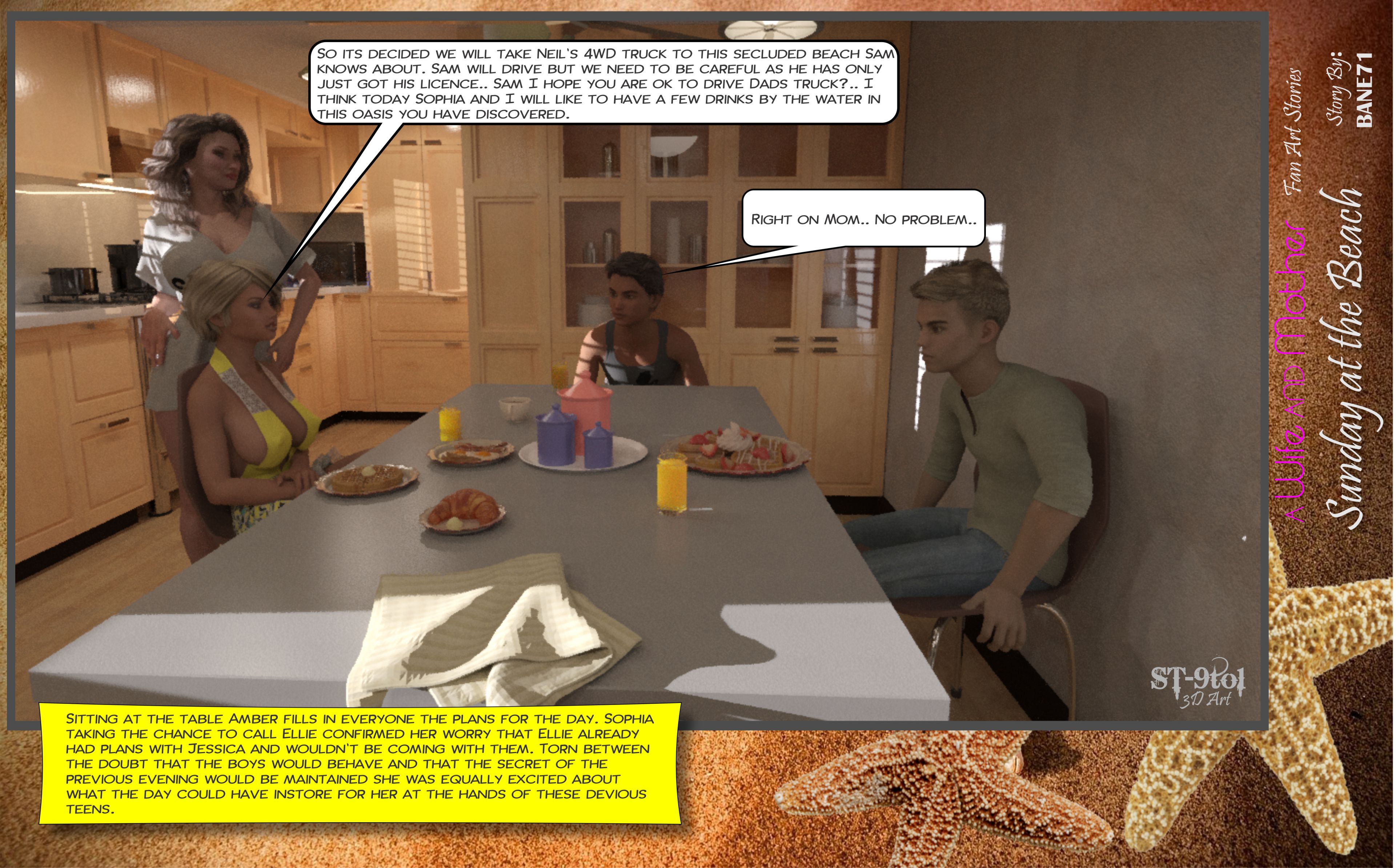 Fan Art Stories [ST-9Pol | ST9to1] 2 . Sunday On The Beach - [ST-9Pol] – page 16