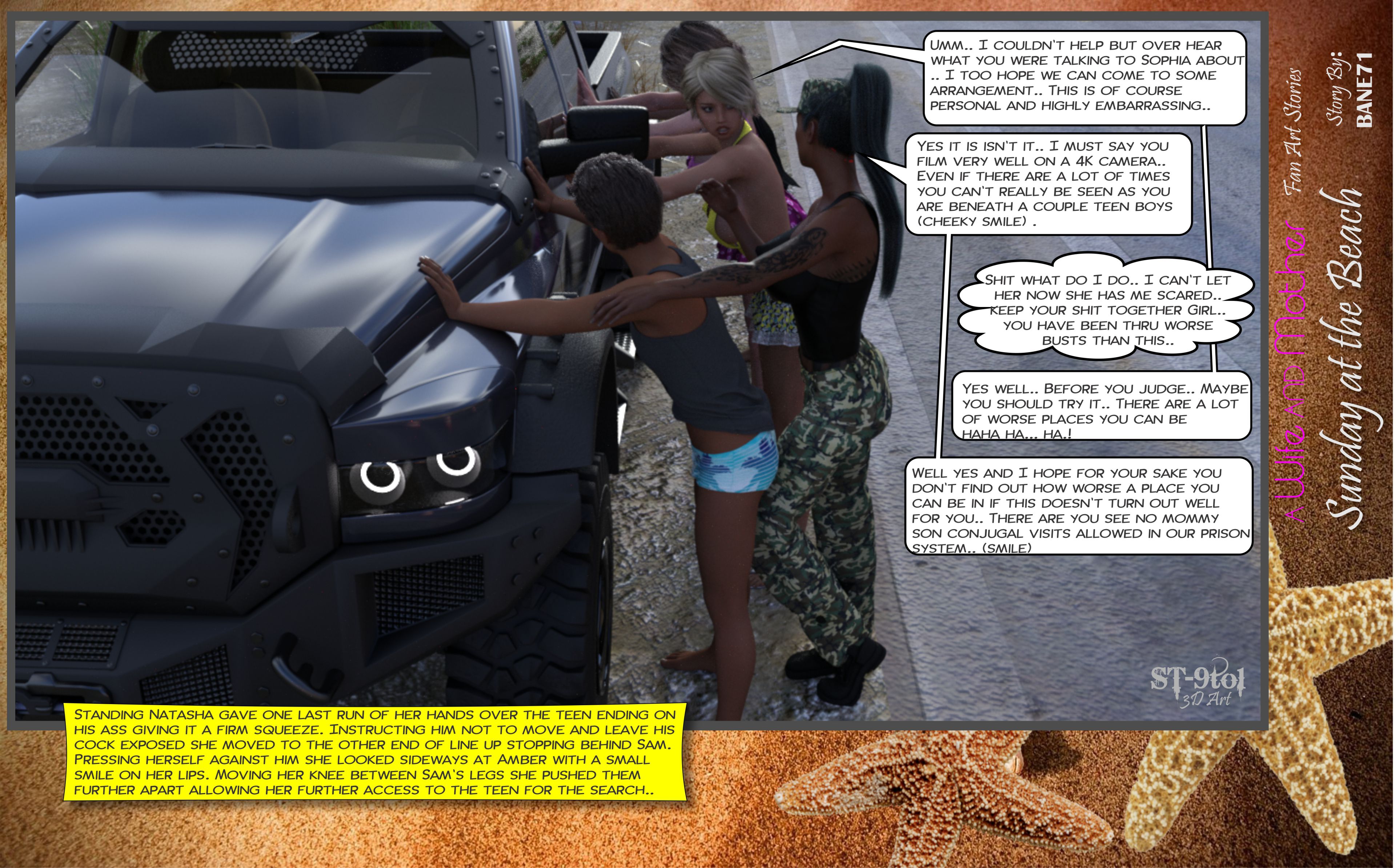 Fan Art Stories [ST-9Pol | ST9to1] 2 . Sunday On The Beach - [ST-9Pol] – page 179