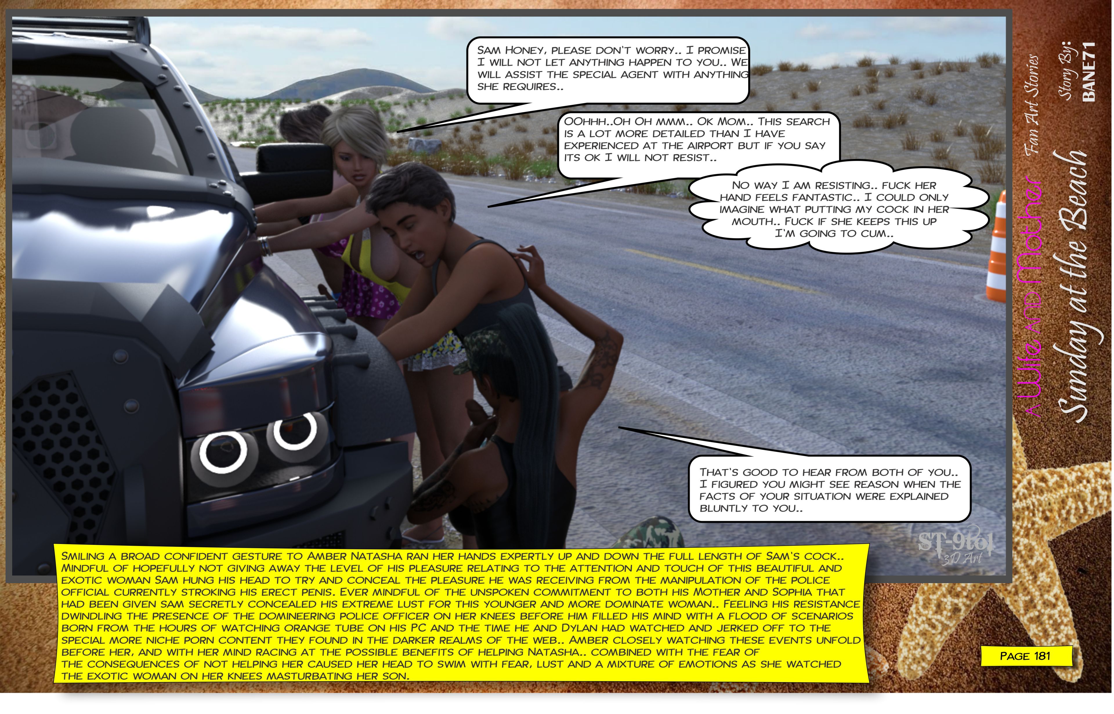 Fan Art Stories [ST-9Pol | ST9to1] 2 . Sunday On The Beach - [ST-9Pol] – page 182