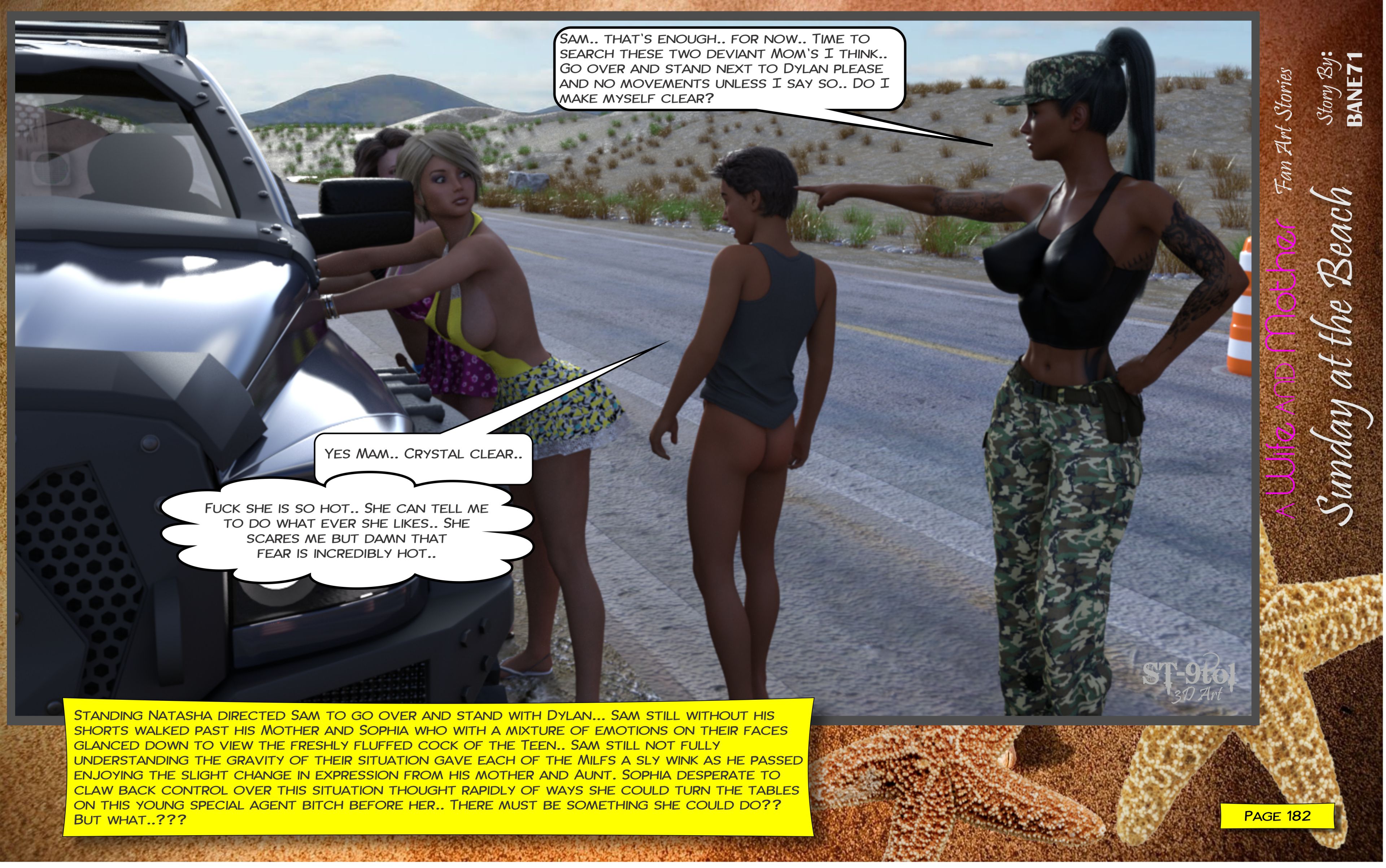 Fan Art Stories [ST-9Pol | ST9to1] 2 . Sunday On The Beach - [ST-9Pol] – page 183