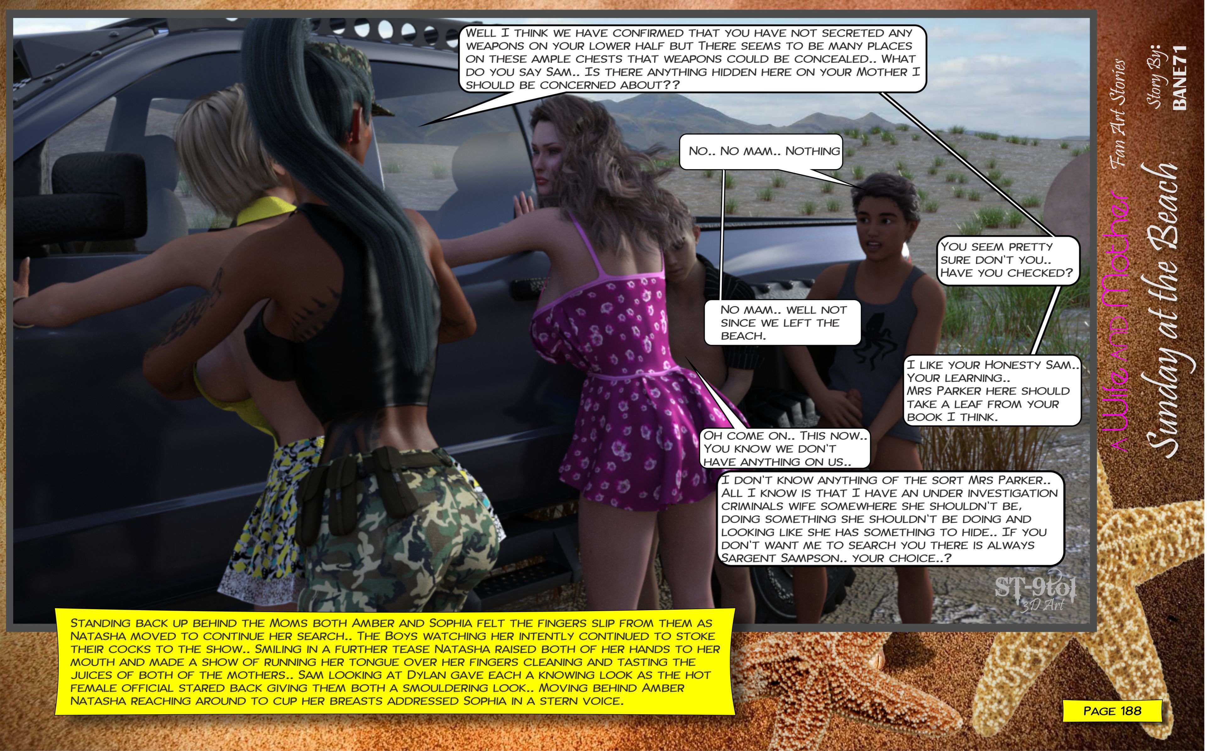 Fan Art Stories [ST-9Pol | ST9to1] 2 . Sunday On The Beach - [ST-9Pol] – page 189