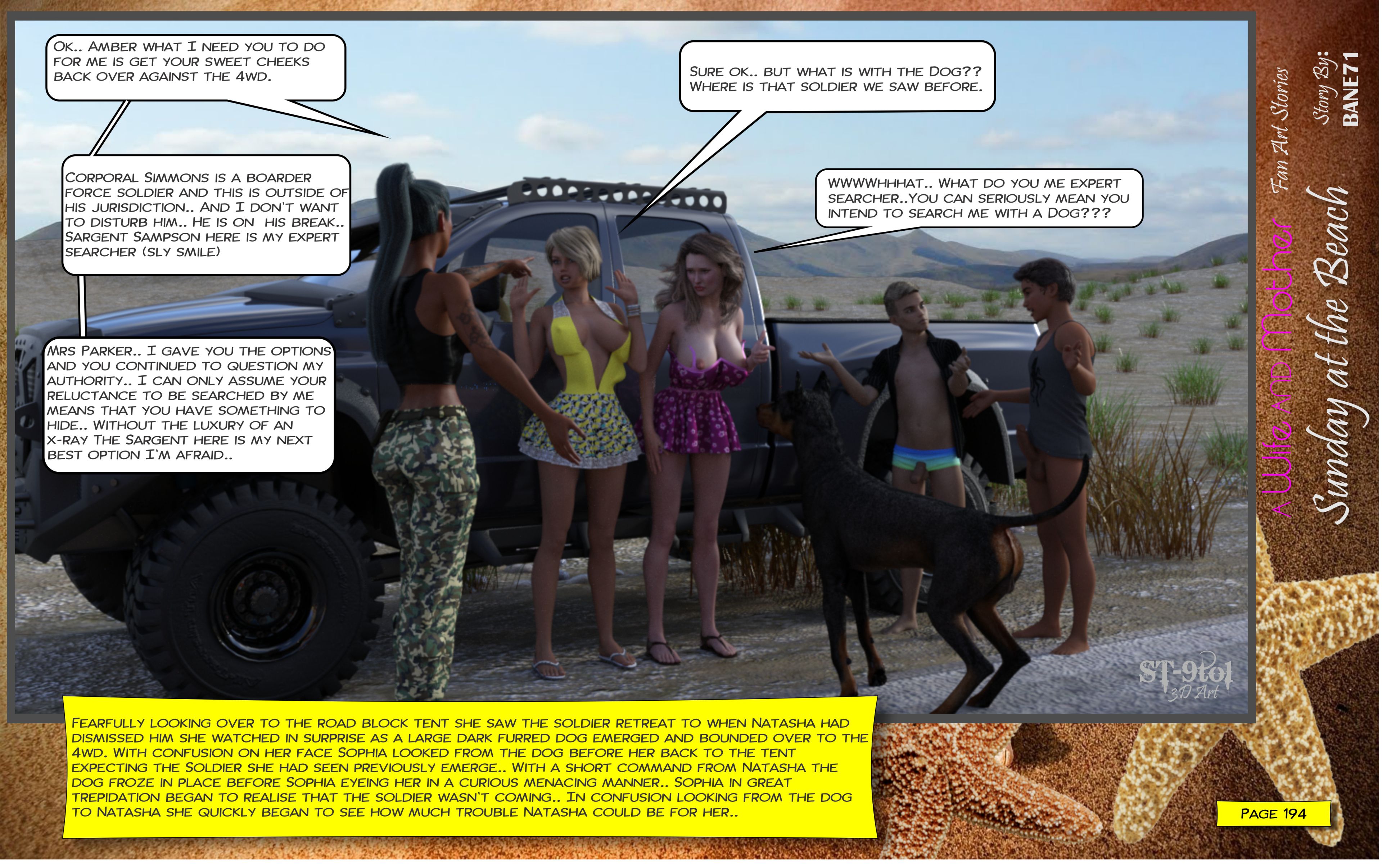 Fan Art Stories [ST-9Pol | ST9to1] 2 . Sunday On The Beach - [ST-9Pol] – page 195