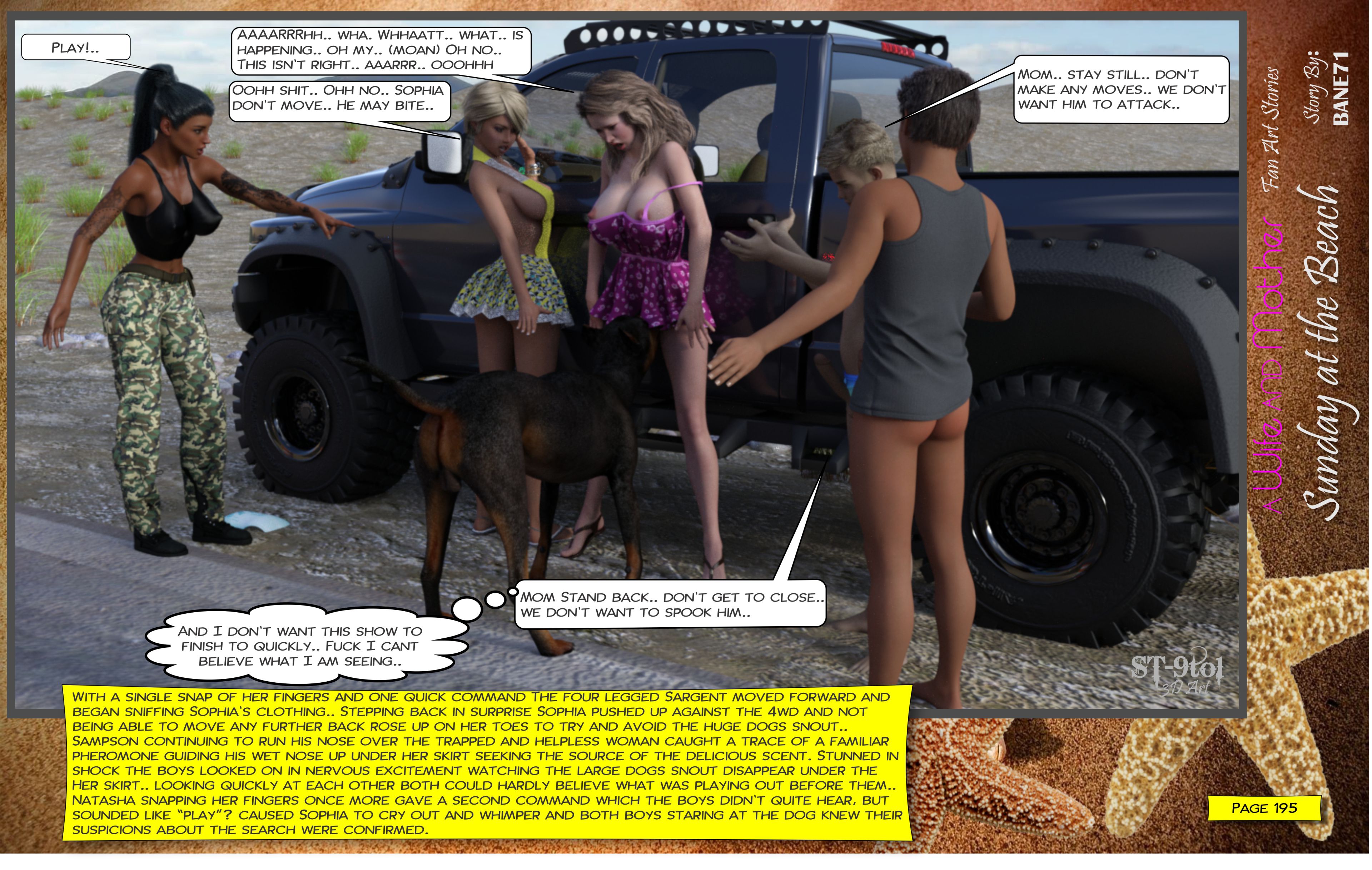 Fan Art Stories [ST-9Pol | ST9to1] 2 . Sunday On The Beach - [ST-9Pol] – page 196