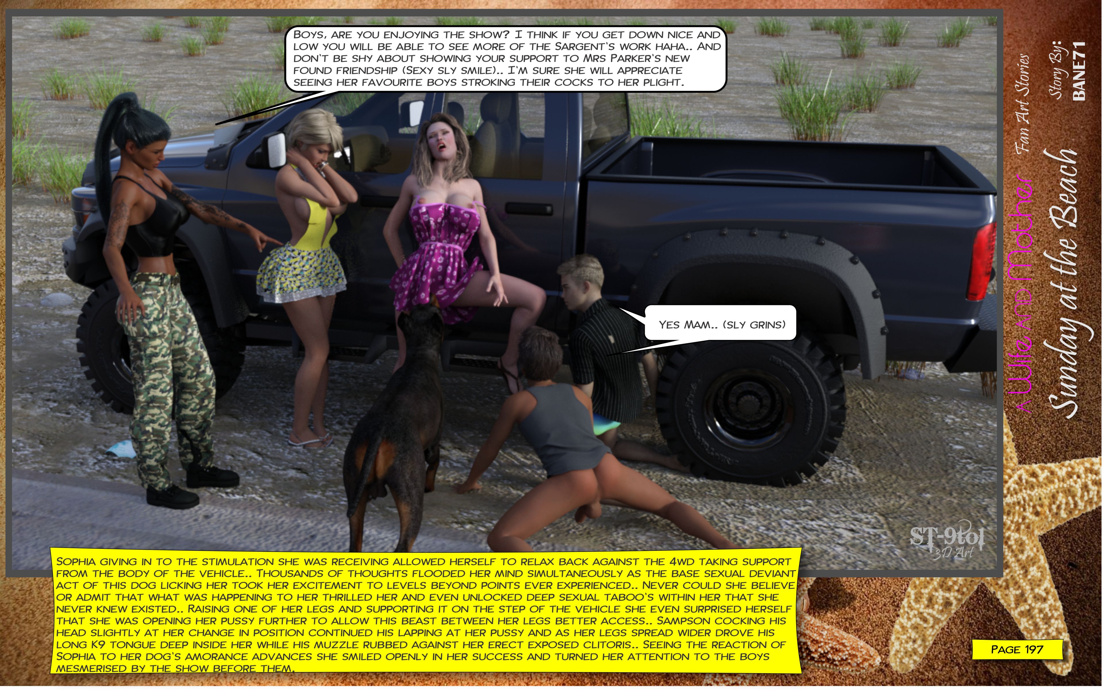 Fan Art Stories [ST-9Pol | ST9to1] 2 . Sunday On The Beach - [ST-9Pol] – page 198