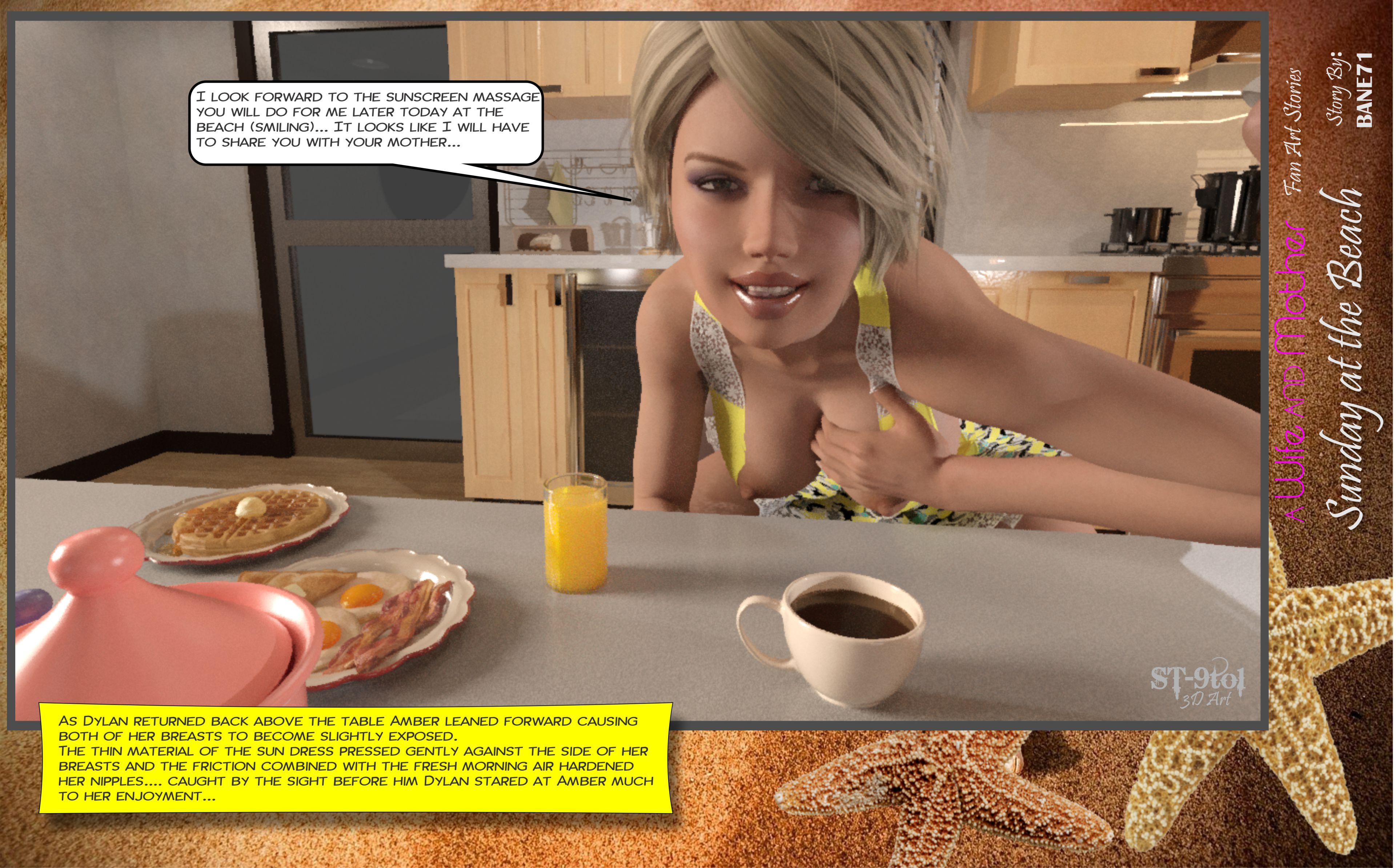 Fan Art Stories [ST-9Pol | ST9to1] 2 . Sunday On The Beach - [ST-9Pol] – page 20