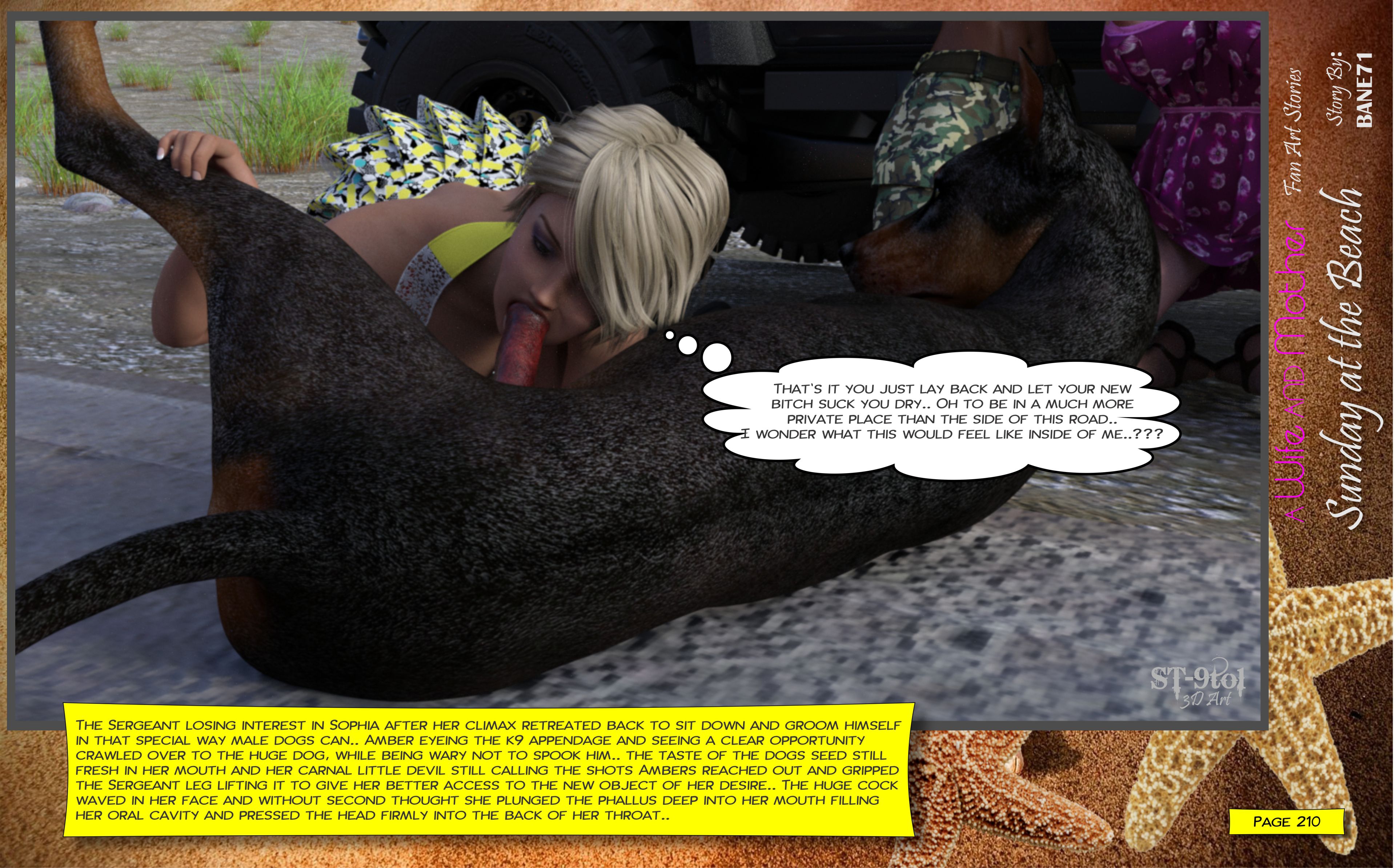 Fan Art Stories [ST-9Pol | ST9to1] 2 . Sunday On The Beach - [ST-9Pol] – page 211