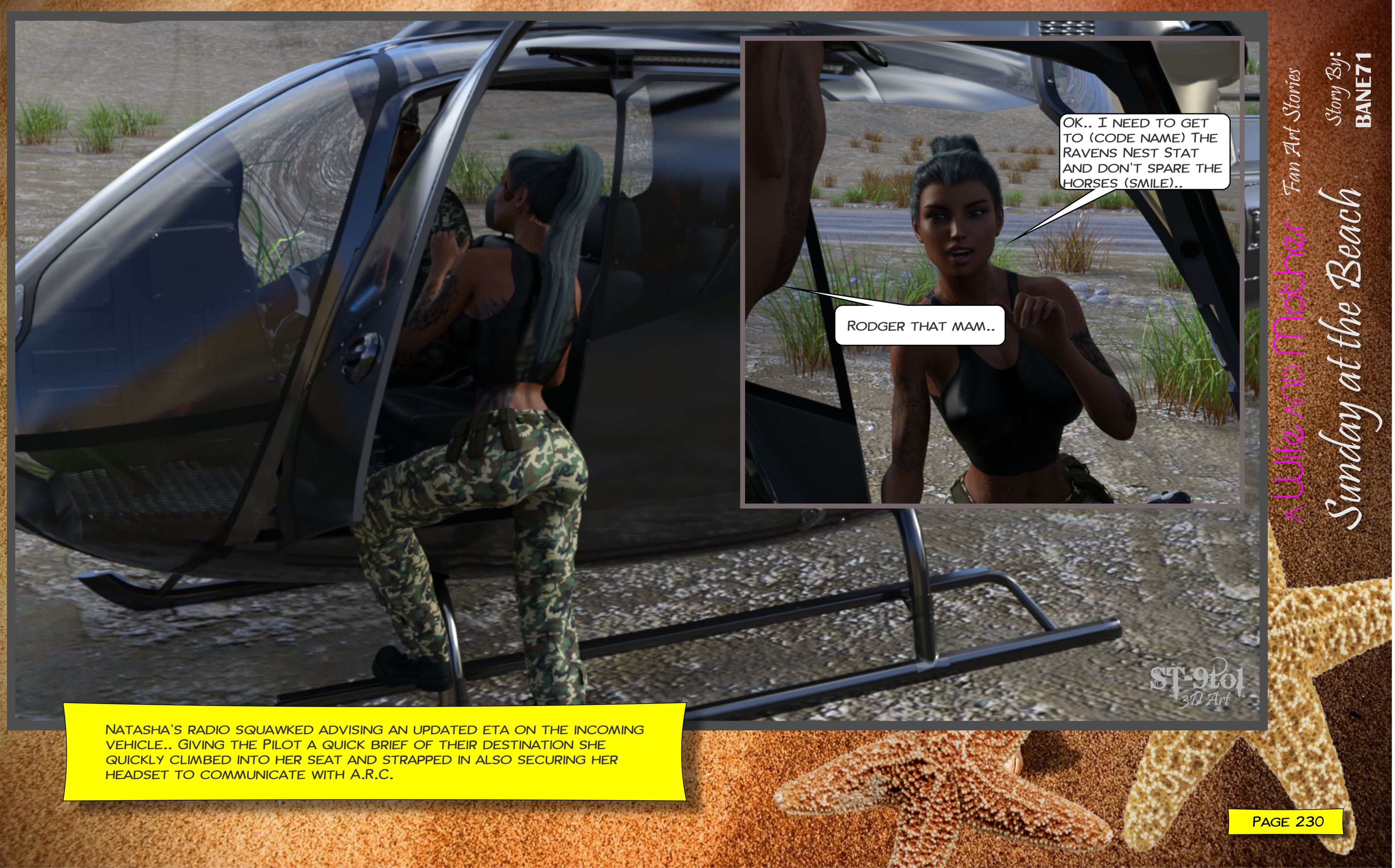 Fan Art Stories [ST-9Pol | ST9to1] 2 . Sunday On The Beach - [ST-9Pol] – page 231