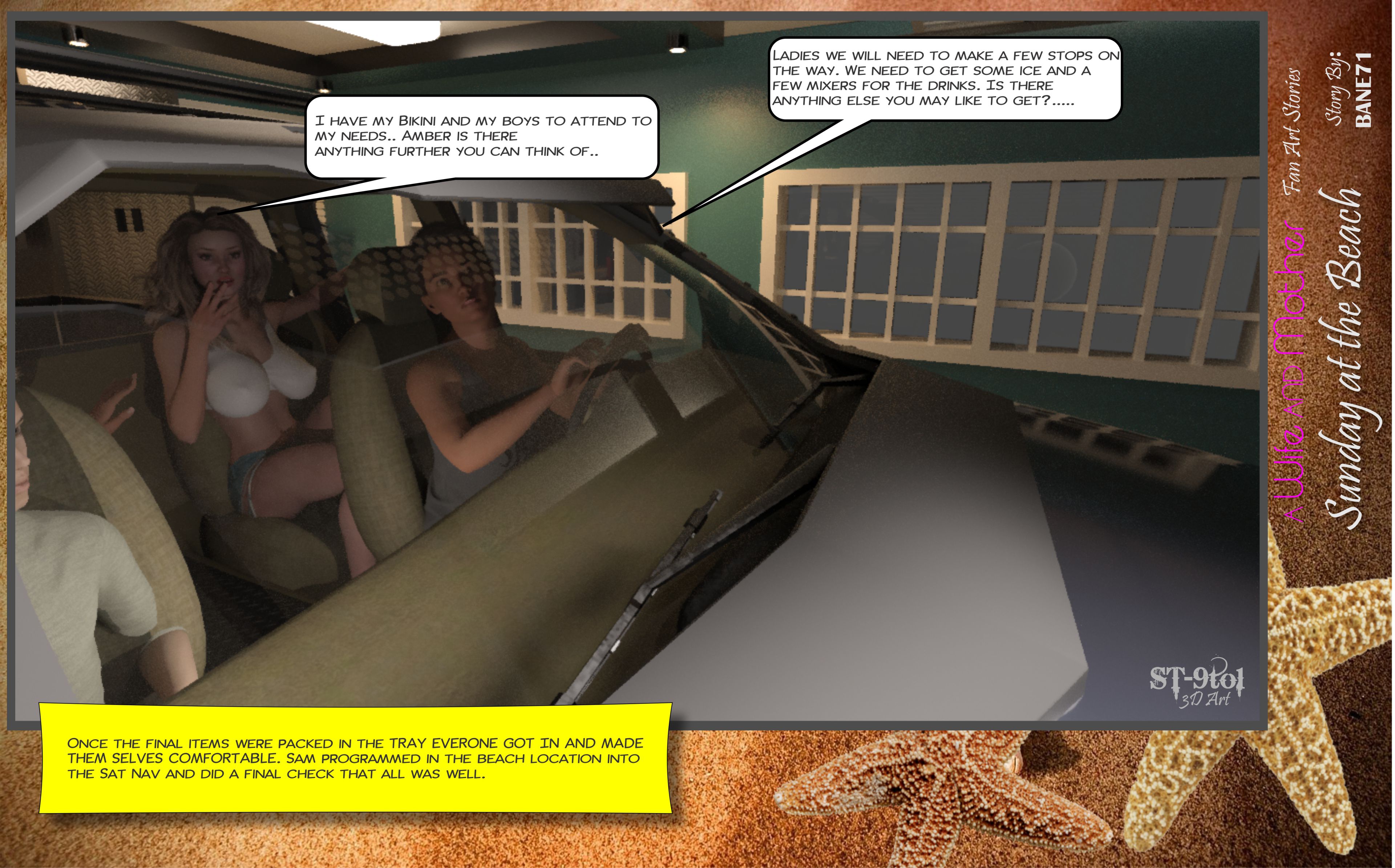 Fan Art Stories [ST-9Pol | ST9to1] 2 . Sunday On The Beach - [ST-9Pol] – page 26