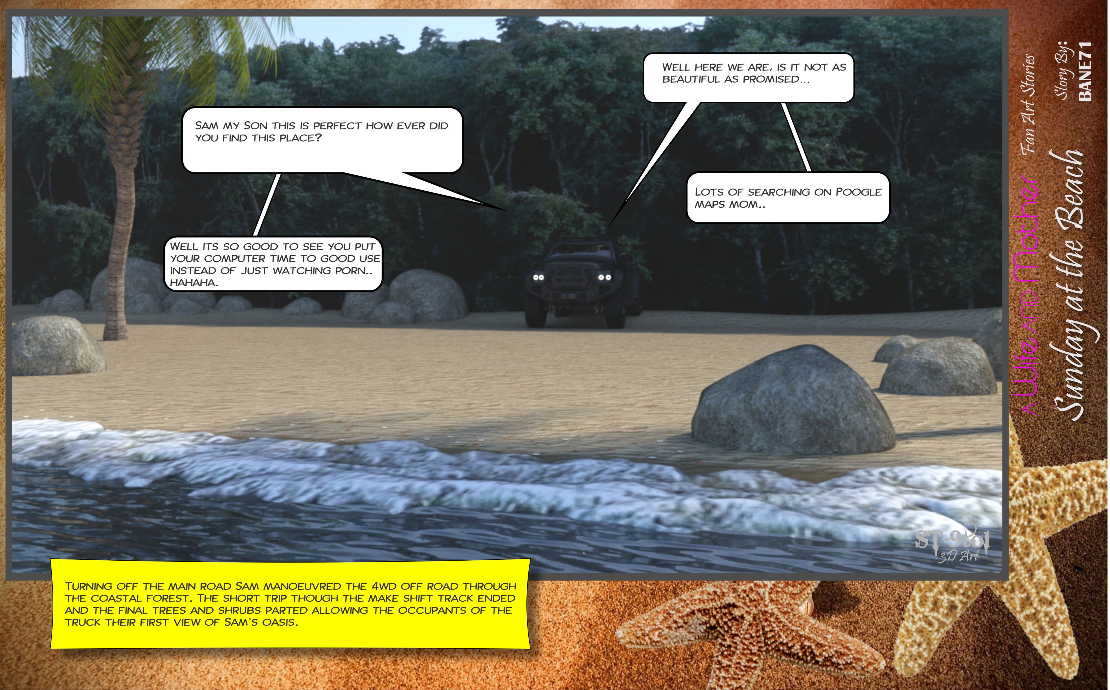 Fan Art Stories [ST-9Pol | ST9to1] 2 . Sunday On The Beach - [ST-9Pol] – page 30