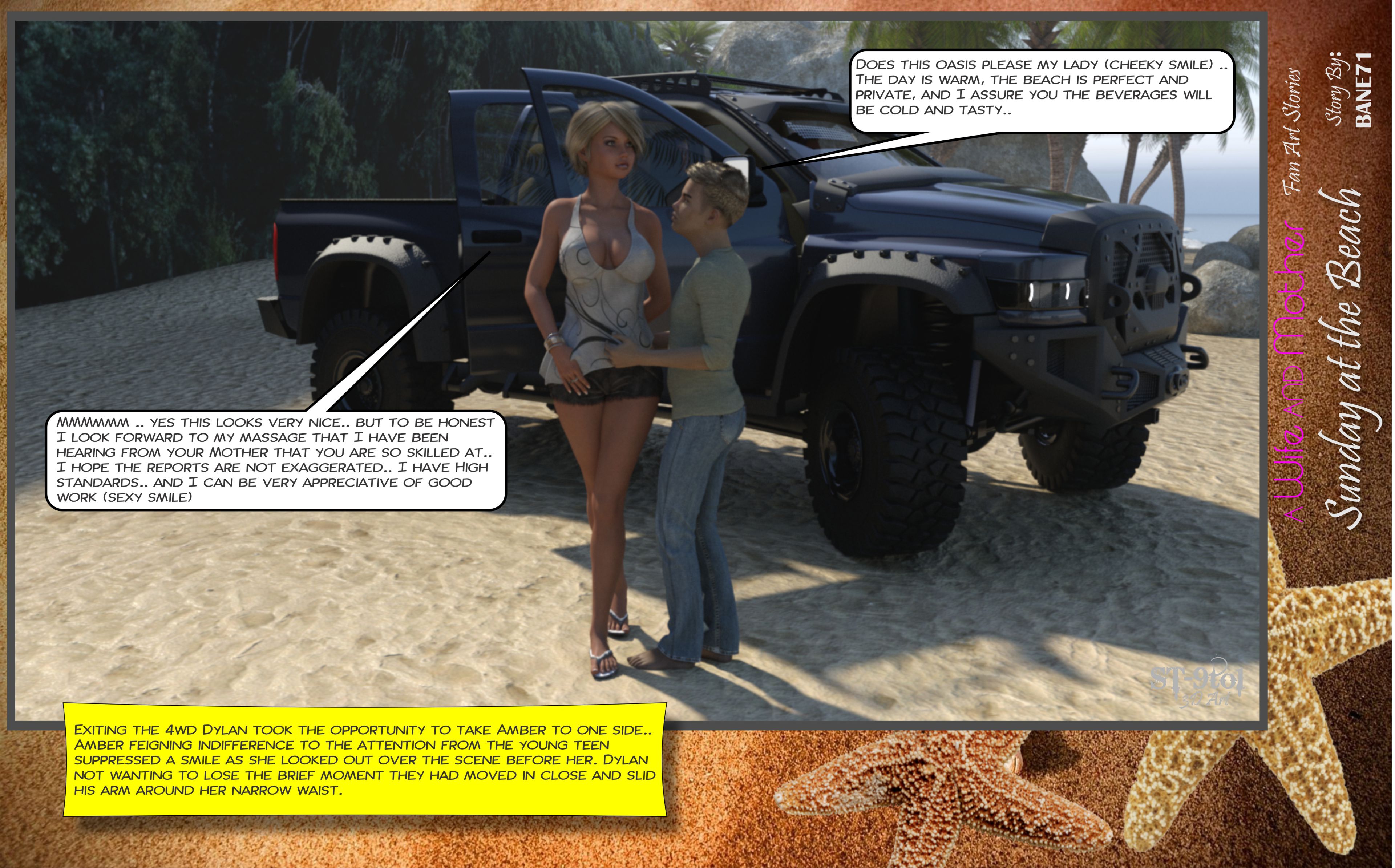Fan Art Stories [ST-9Pol | ST9to1] 2 . Sunday On The Beach - [ST-9Pol] – page 31